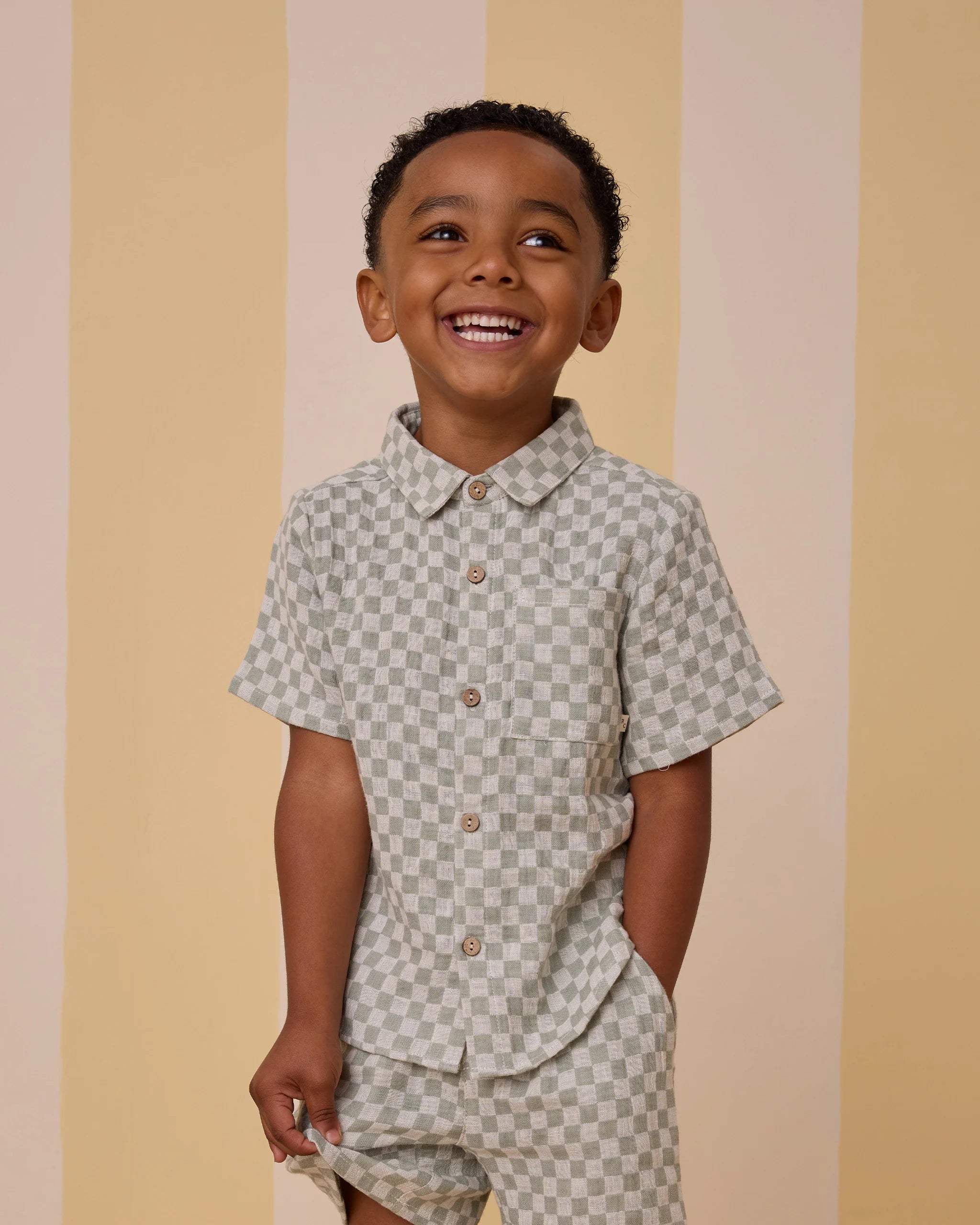 Rylee & Cru Collared Short Sleeve Shirt | Vagabond Apparel Boutique