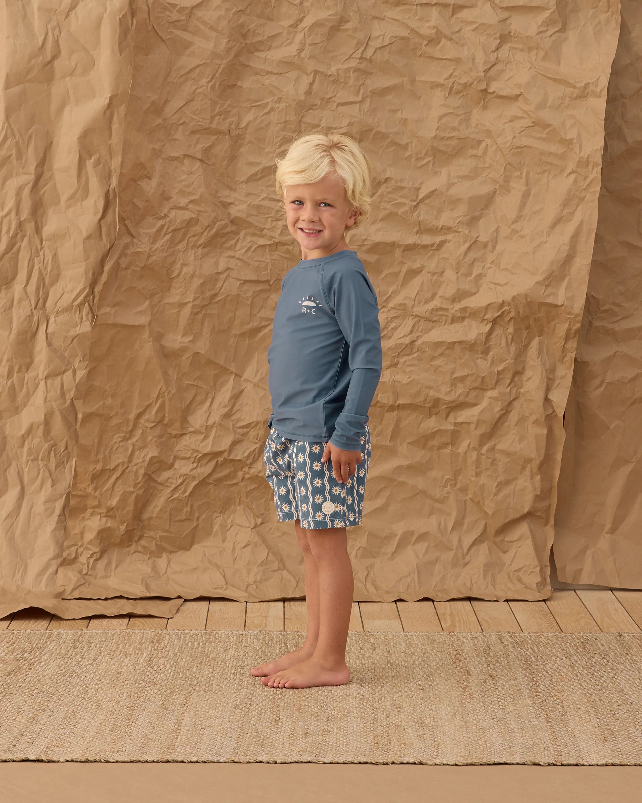 Rylee & Cru | Sun Wave Board Short | Side | Vagabond | Apparel | Boutique