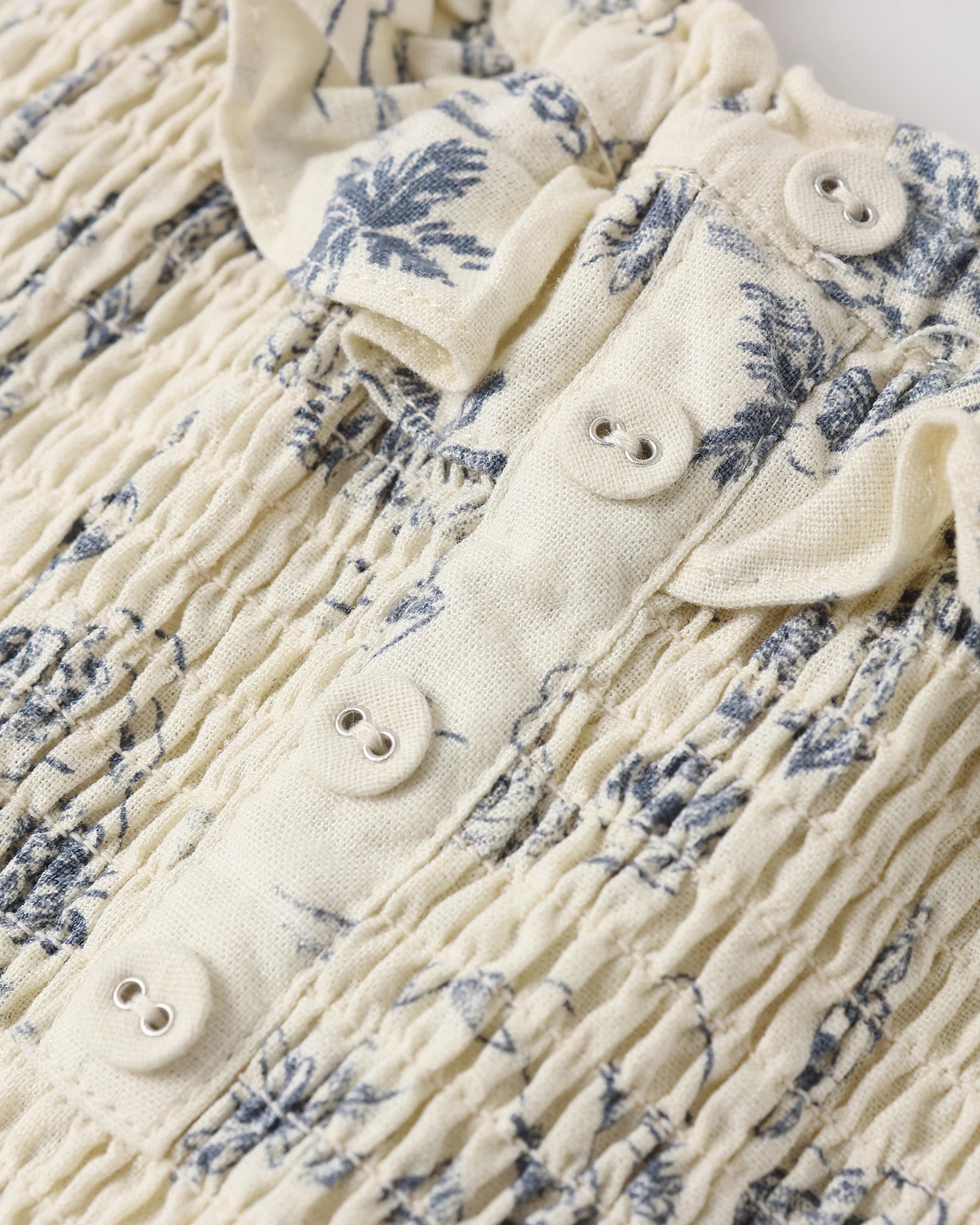 Rylee & Cru| Women | Lexi Dress Ocean Toile | Swatch | Vagabond | Apparel | Boutique