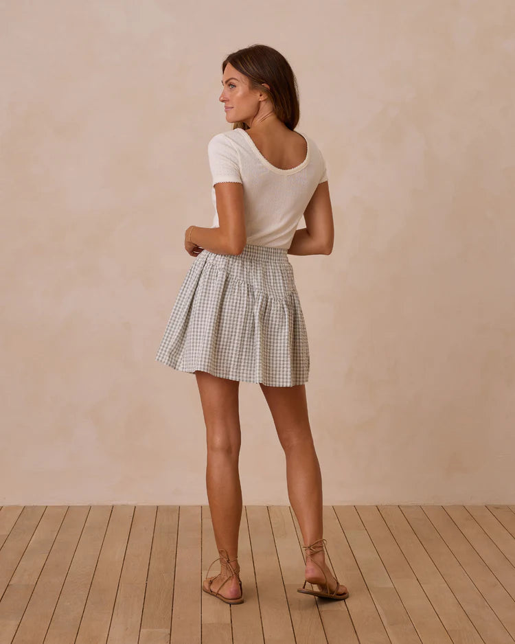 Rylee & Cru Women Pointelle Tee | Vagabond Apparel Boutique