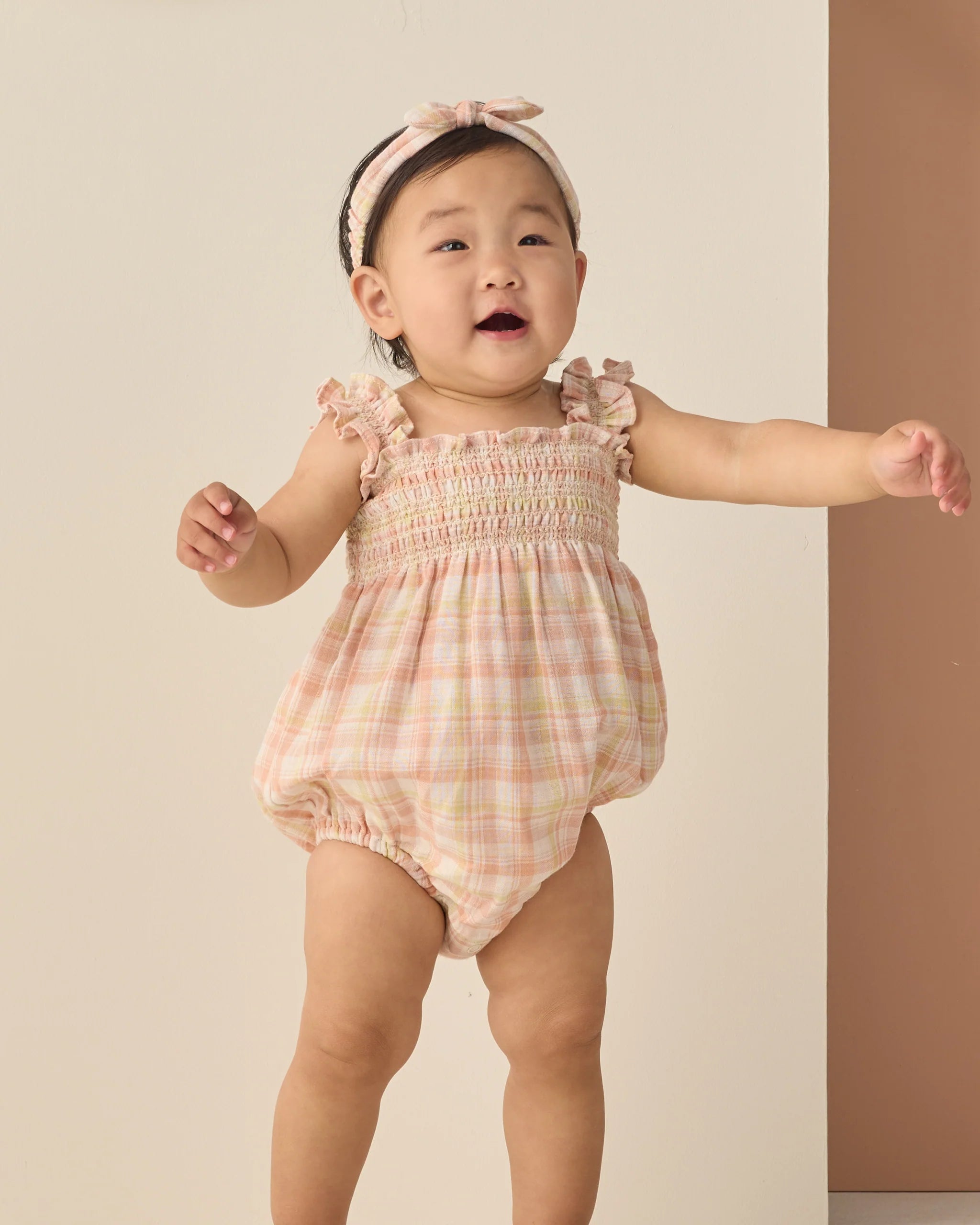 Rylee & Cru | Julia Romper Summer Plaid | Vagabond | Apparel | Boutique