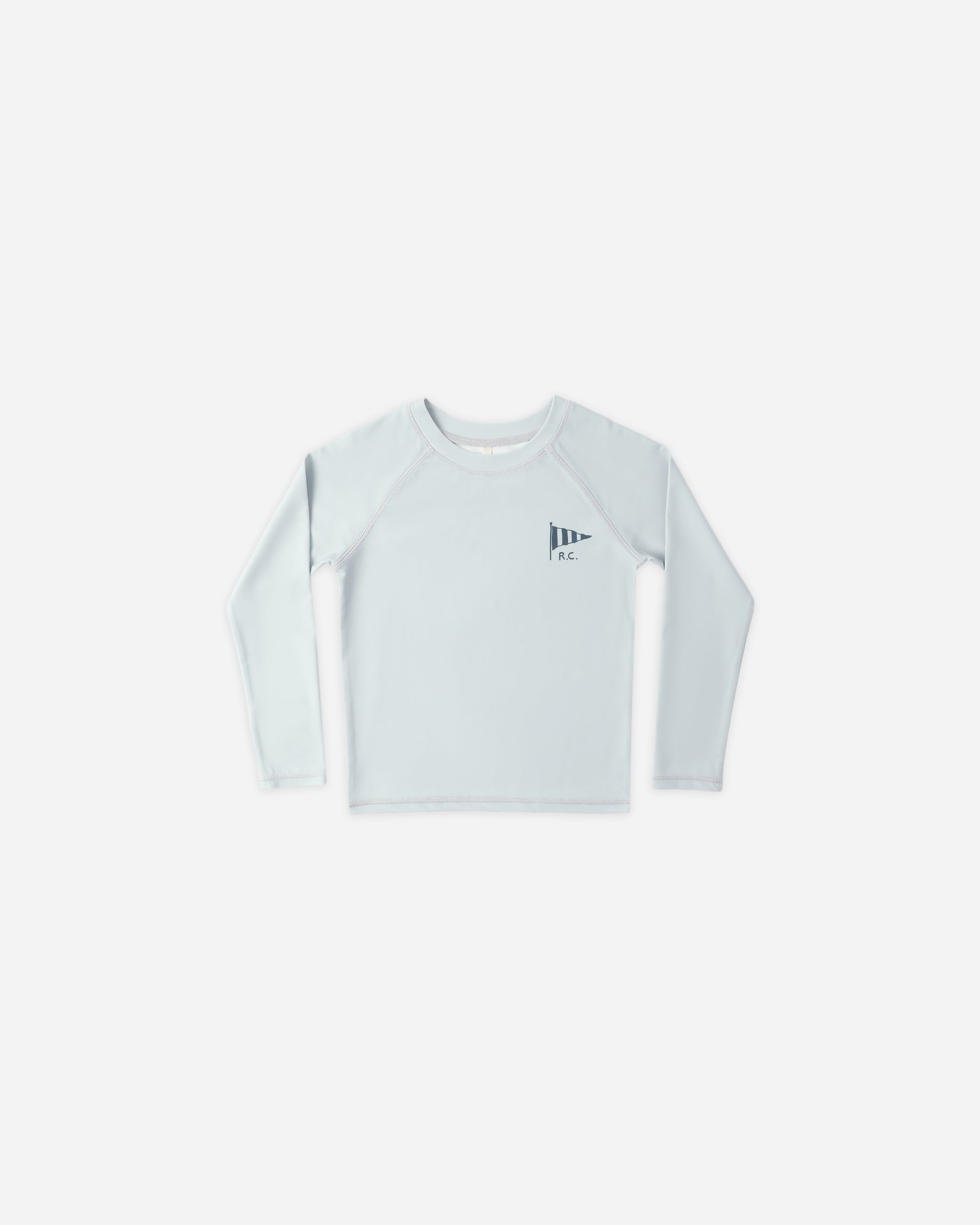 Rylee & Cru | Long Sleeve Rashguard | Light Blue | Vagabond | Apparel | Boutique