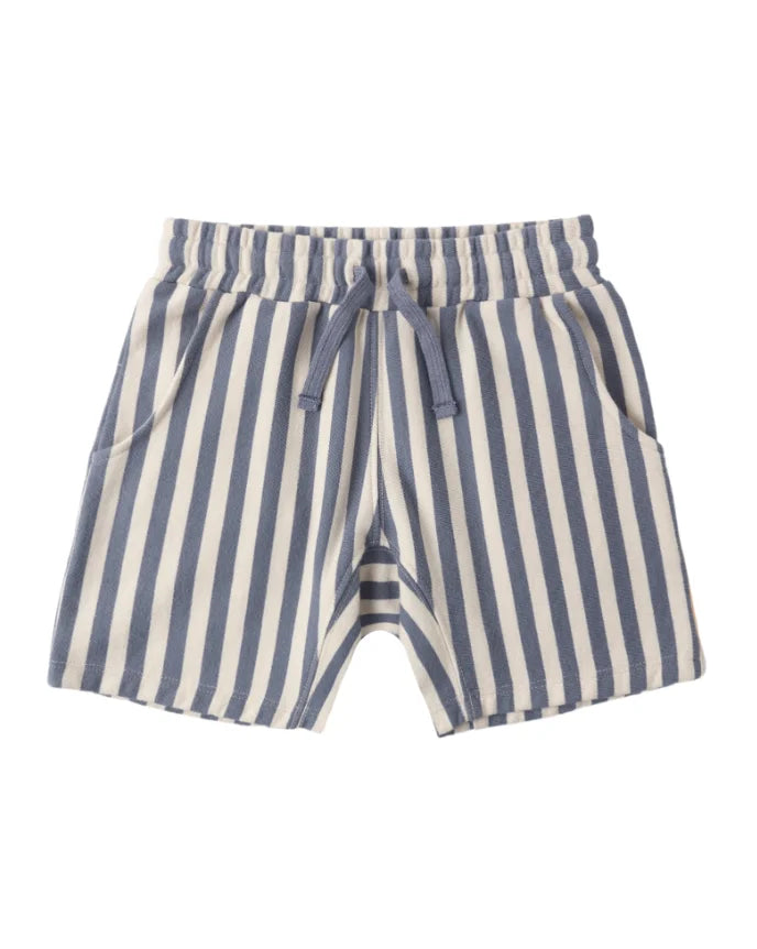 Rylee & Cru | Relaxed Short Marine Stripe | Flat | Vagabond |Apparel | Boutique