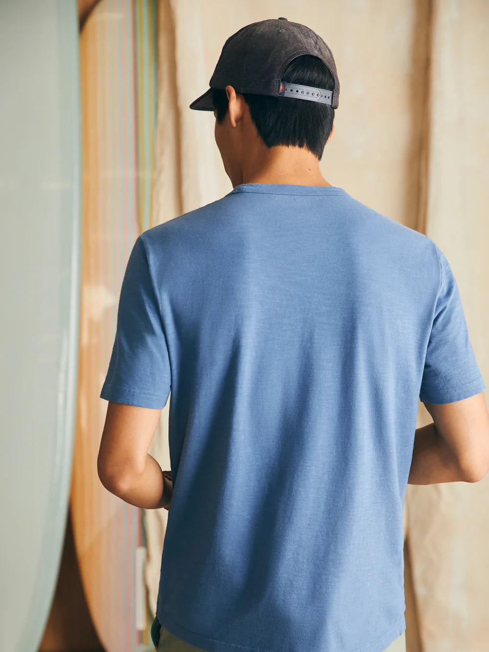 Faherty Mens Sunwashed Tee | Vagabond Apparel Boutique