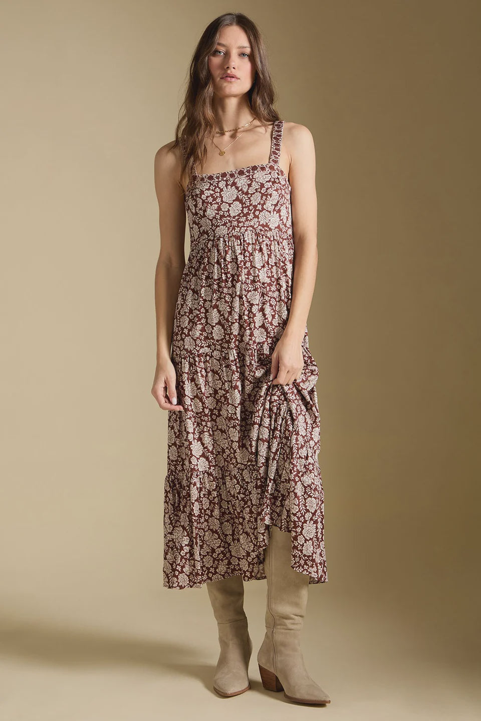 Saltwater Luxe | Juli Midi Dress | Vagabond | Apparel | Boutique