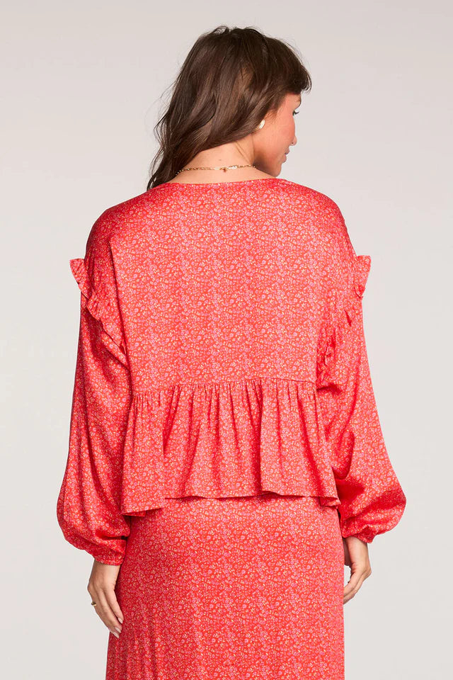 Saltwater Luxe | Hudsyn Top | Back | Vagabond | Apparel | Boutique