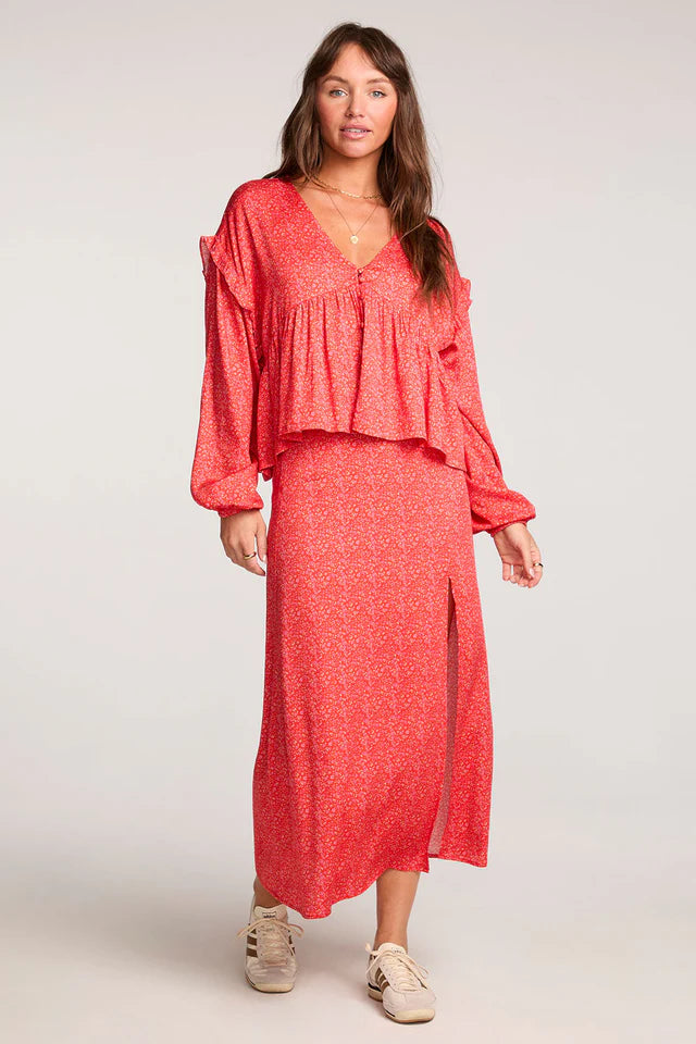 Saltwater Luxe | Hudsyn Top | Model | Vagabond | Apparel | Boutique