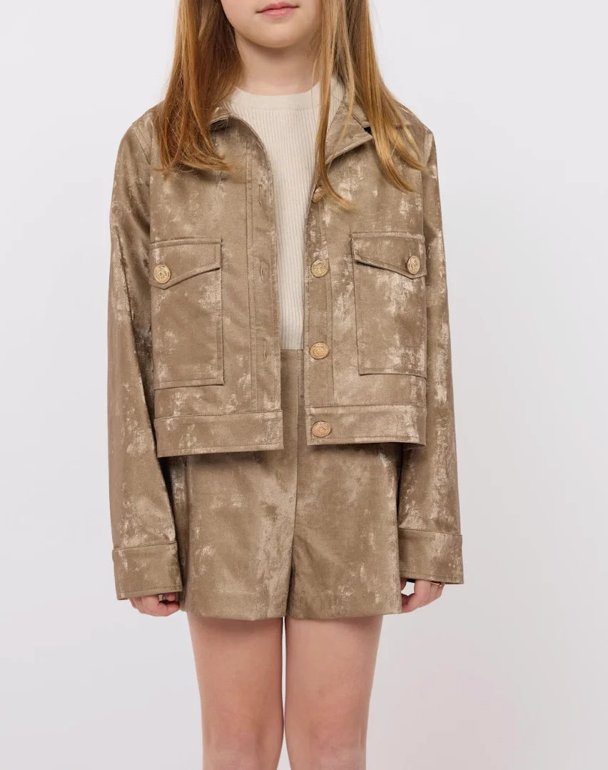 Sadie & Sage | New Chapter Jacket W/ Officer Buttons | Vagabond | Apparel | Boutique