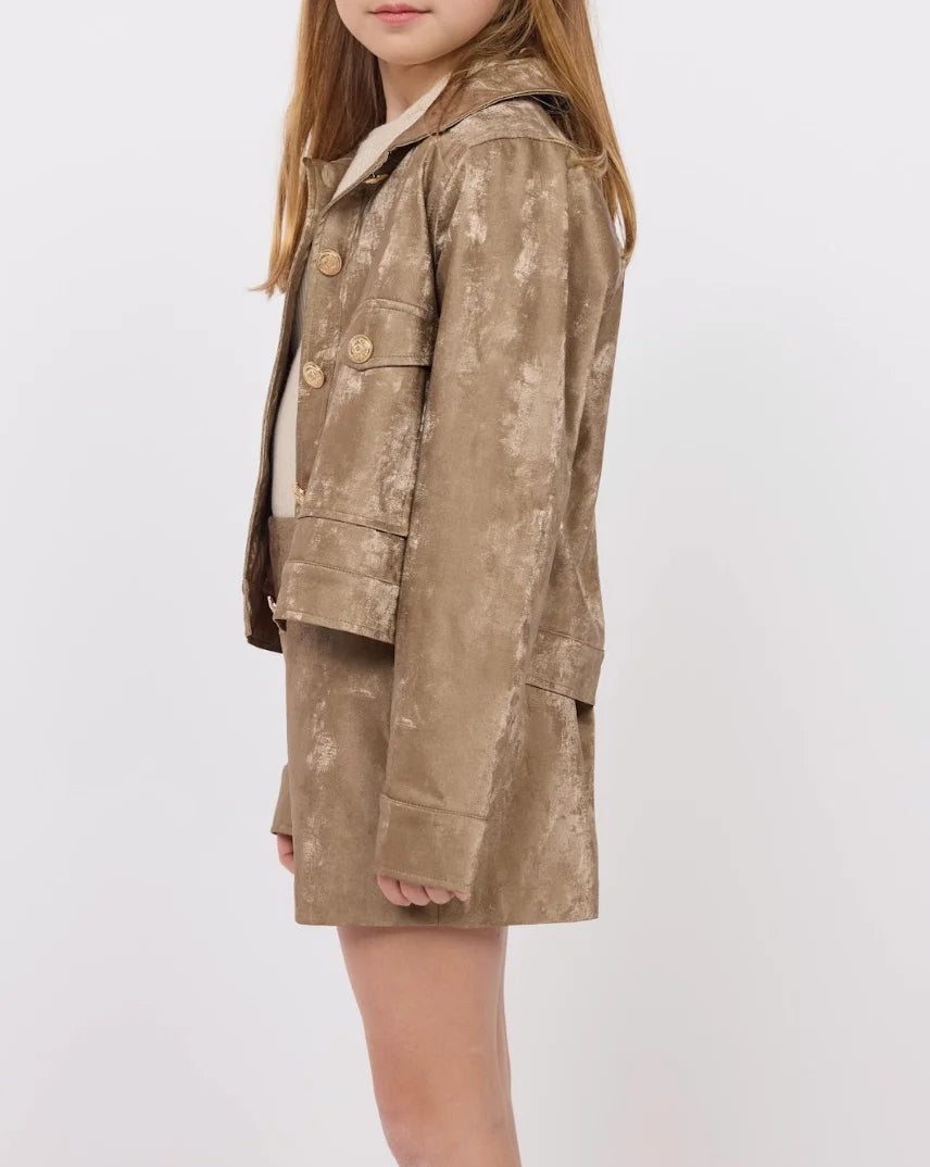 Sadie & Sage | New Chapter Jacket W/ Officer Buttons | Vagabond | Apparel | Boutique