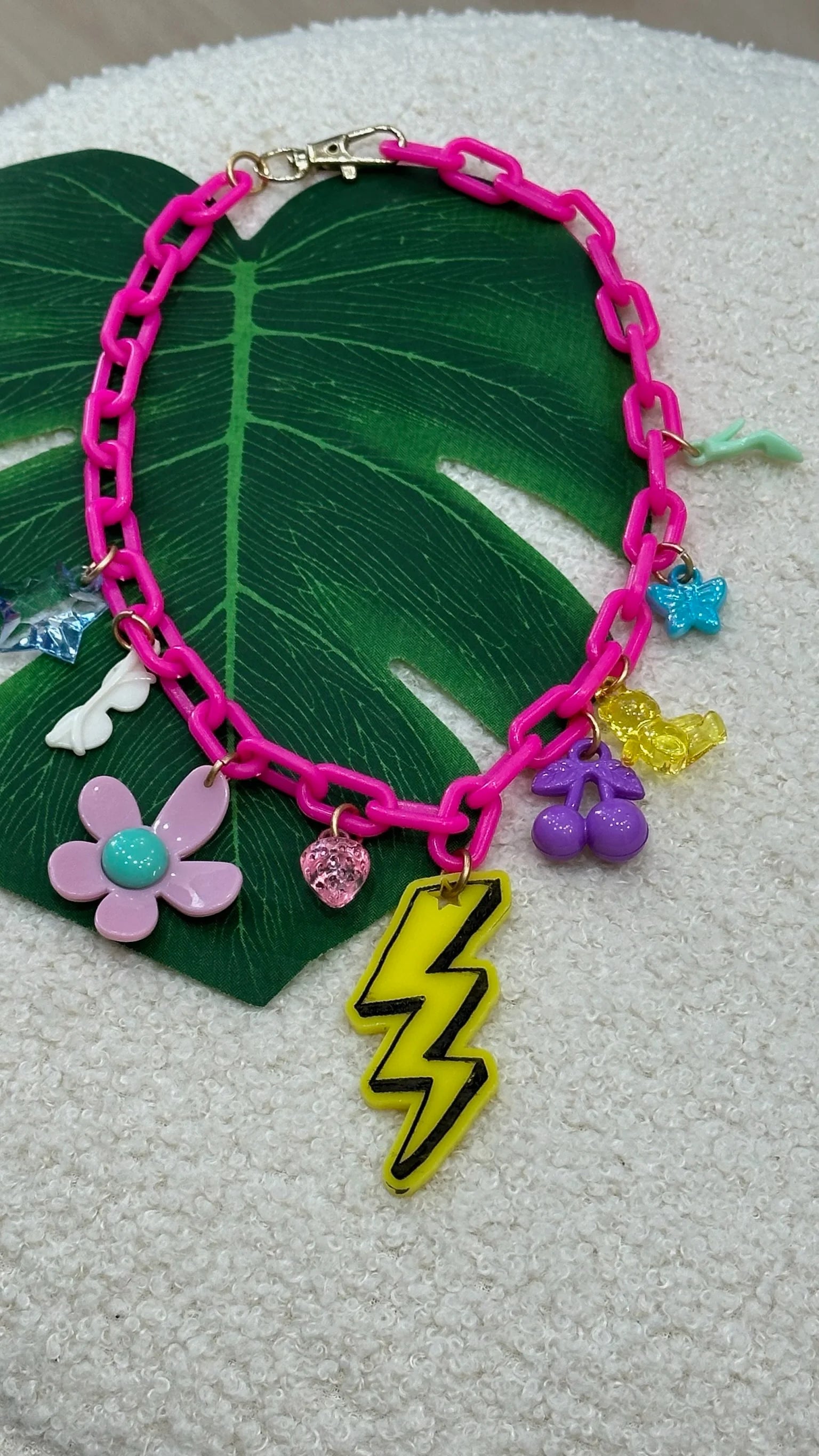 Sadie's Moon | Charmtastic Lightning Bolt Necklace | Vagabond | Apparel | Boutique