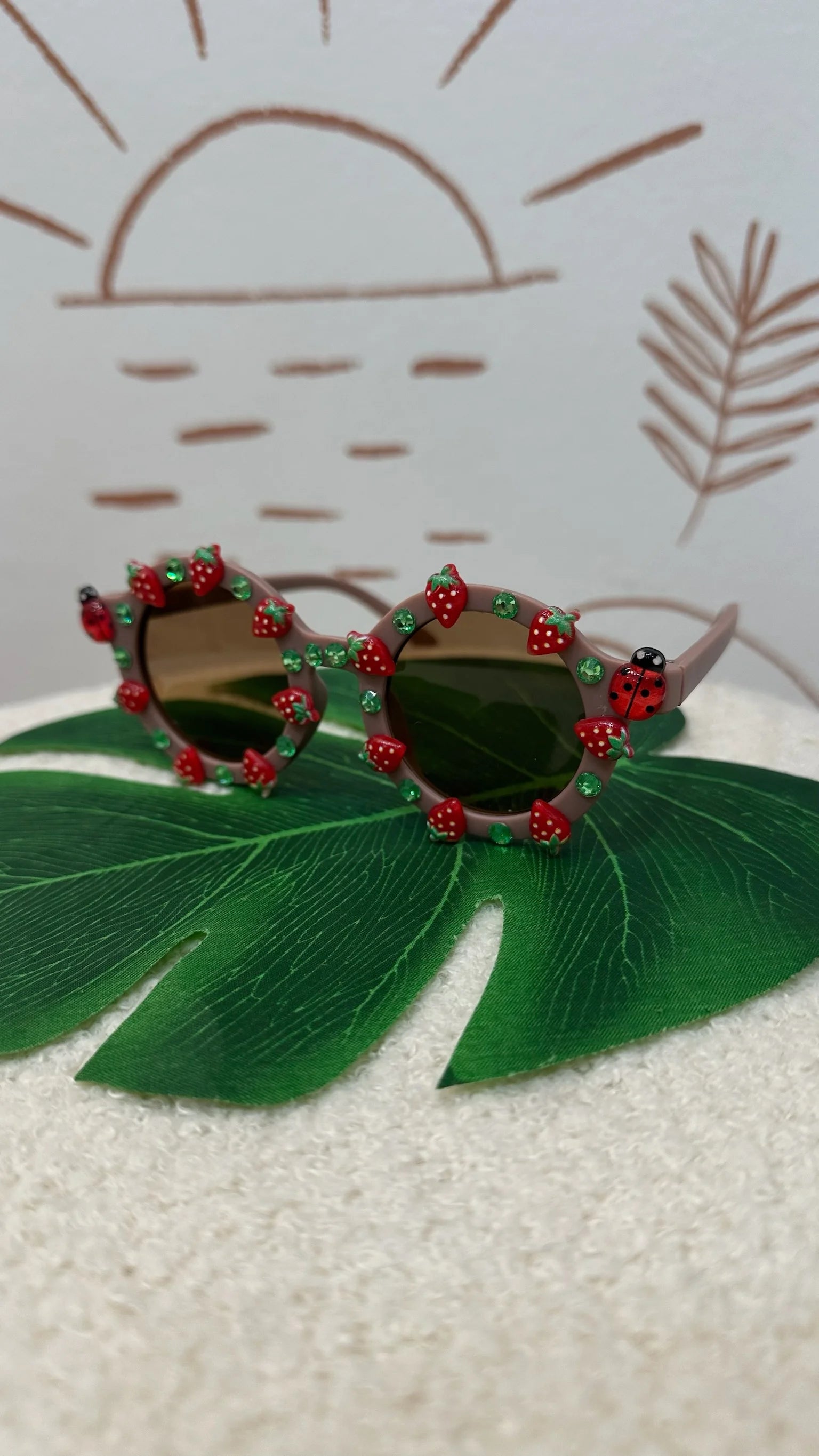 Sadie's Moon | Strawberry Ladybug Sunnies | Vagabond | Apparel | Boutique