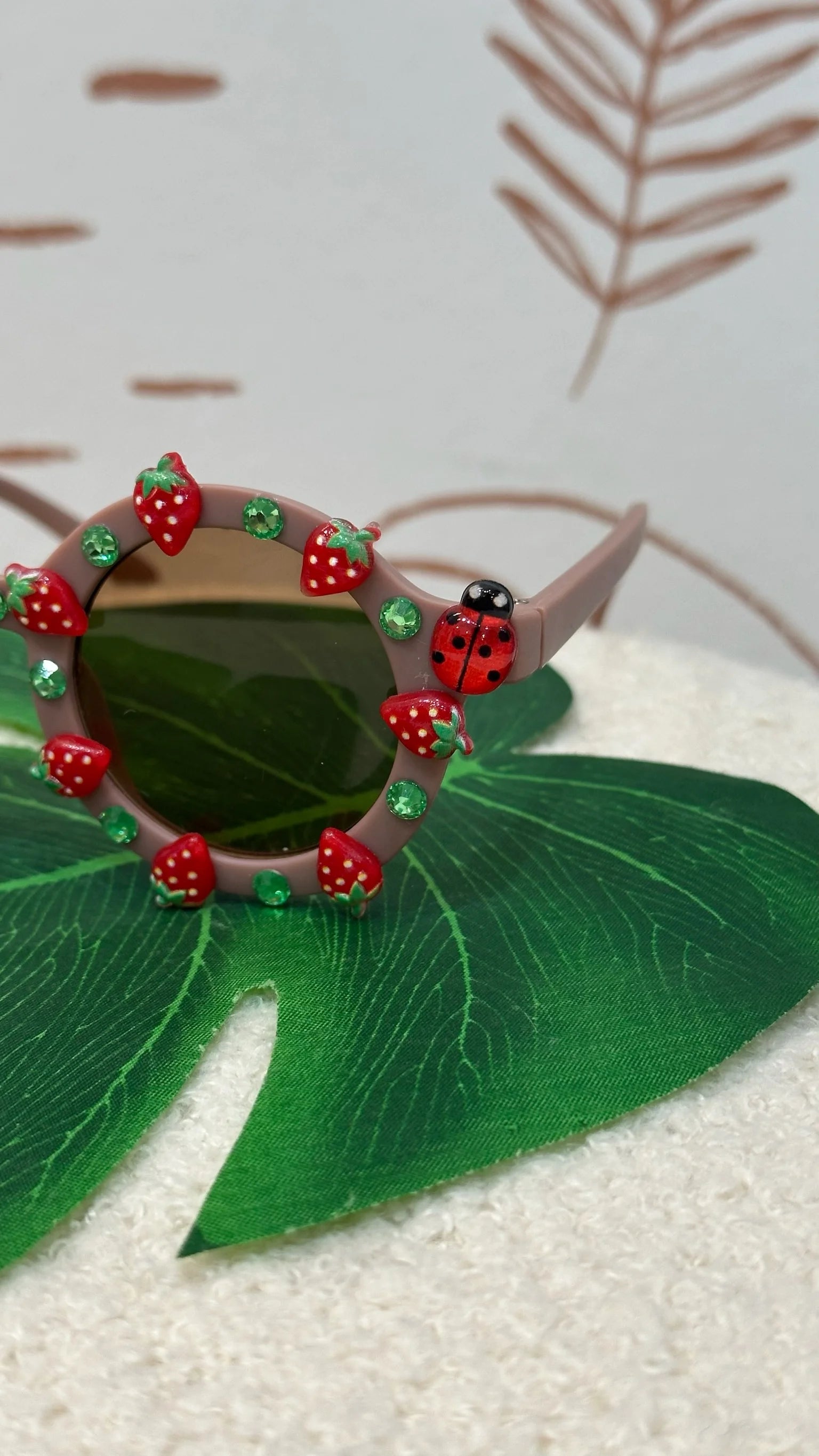 Sadie's Moon | Strawberry Ladybug Sunnies | Vagabond | Apparel | Boutique