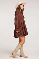 Saltwater Luxe | Aurellia Mini Dress | Side | Vagabond | Apparel | Boutique