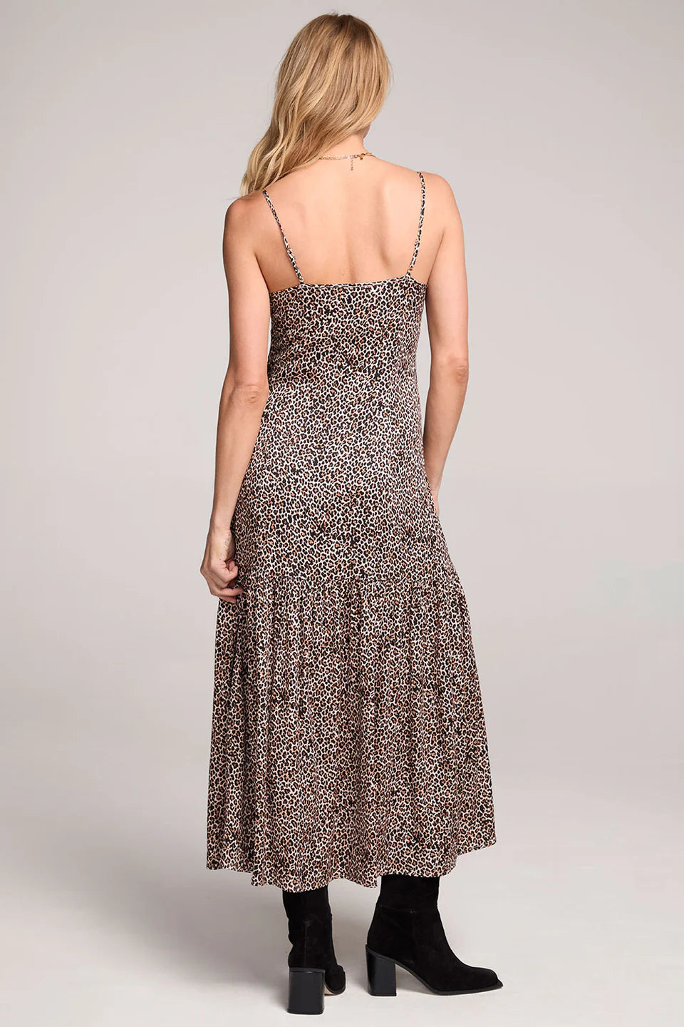 Saltwater Luxe | Marcela Midi Dress | Back | Vagabond | Apparel | Boutique