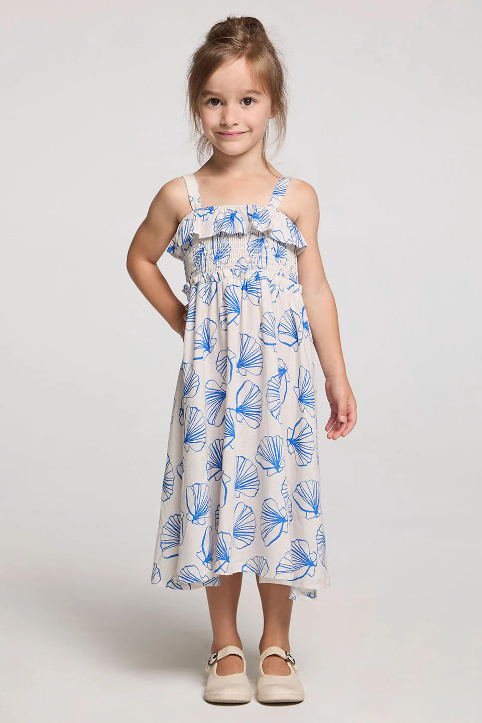 Saltwater Luxe | Kid | Valerie Ocean Midi Dress | Vagabond | Apparel | Boutique