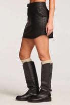 Saltwater | Luxe Zerra Mini Skirt | Side | Vagabond | Apparel | Boutique
