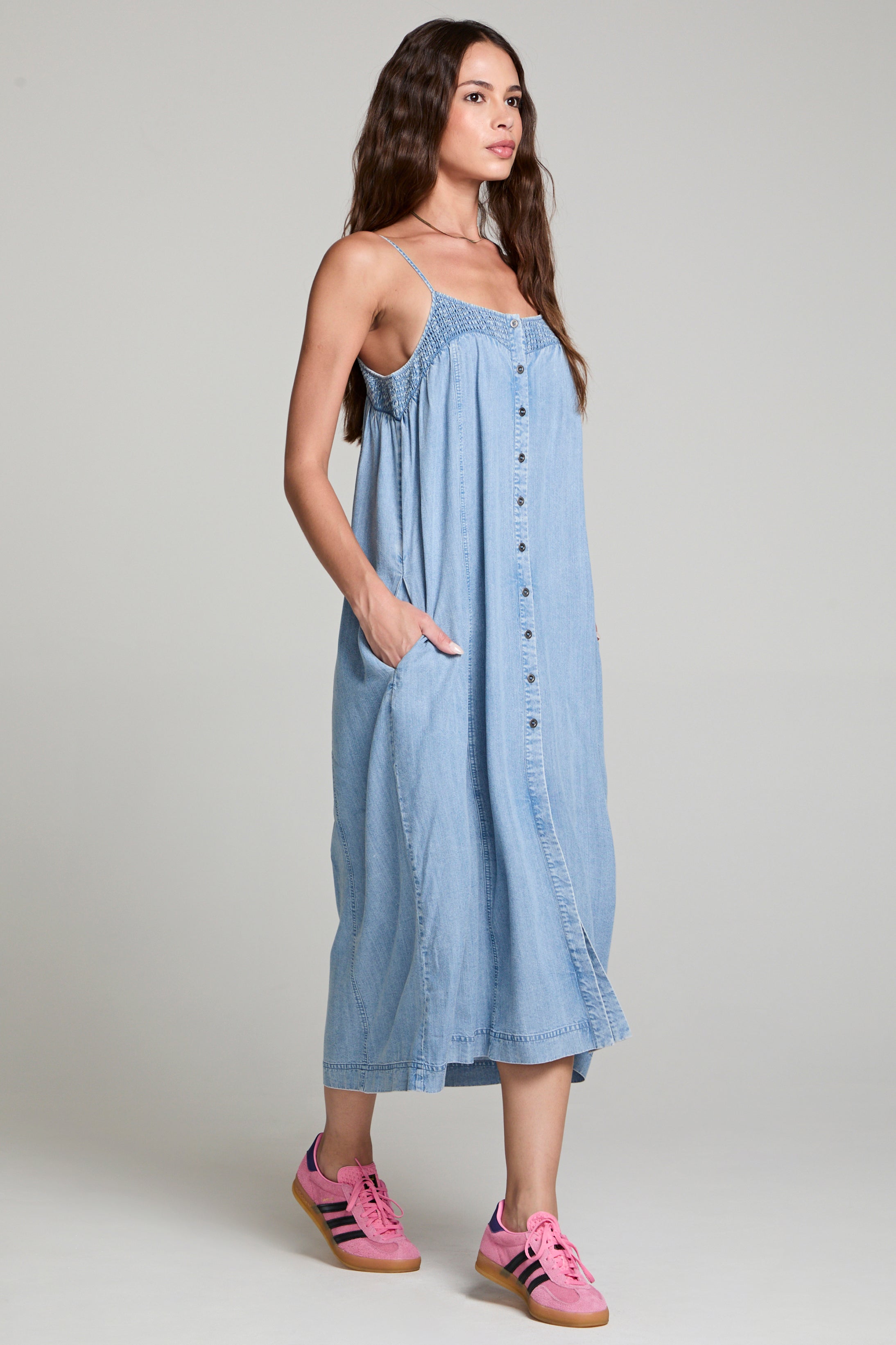 Saltwater Luxe Matilda Midi Dress | Vagabond Apparel Boutique