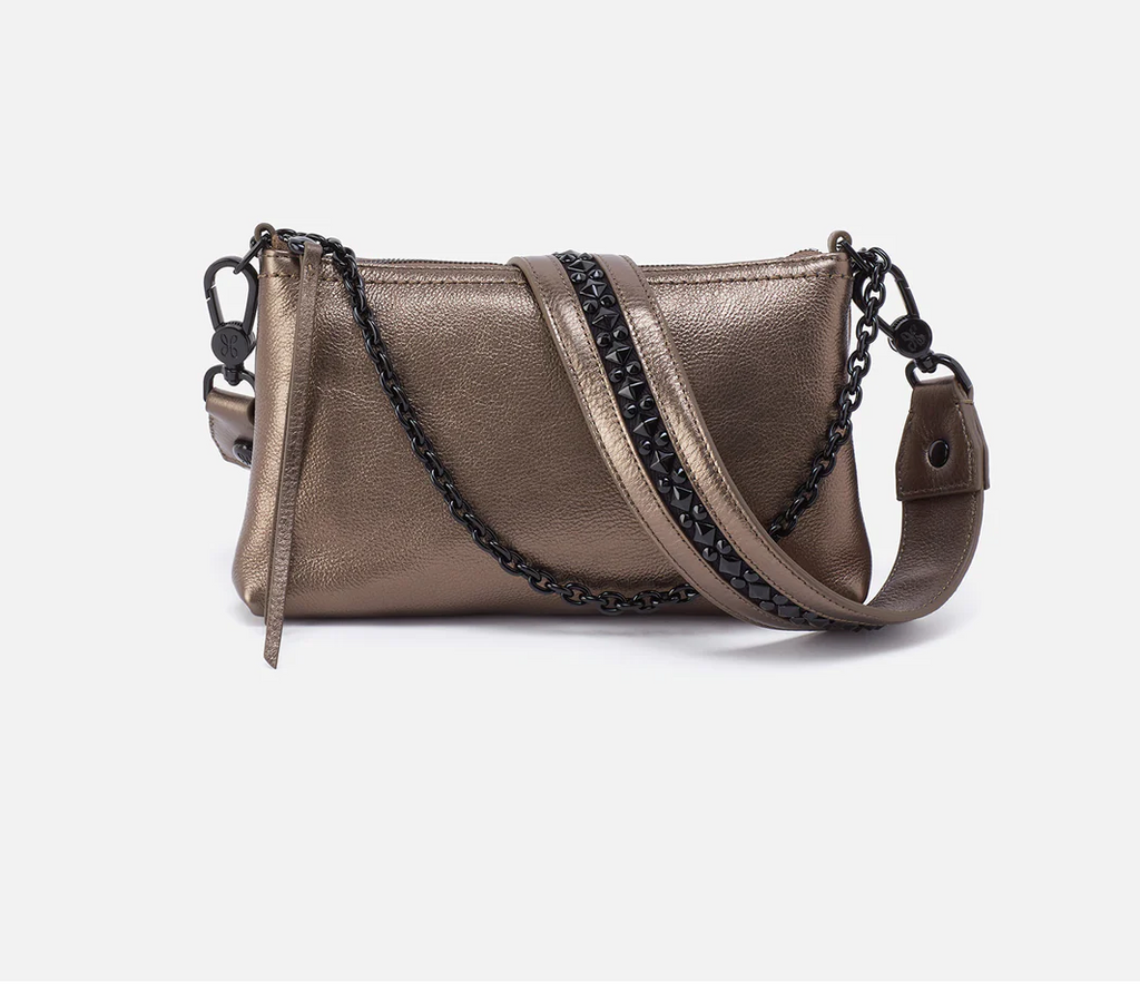 Hobo Darcy Luxe Crossbody Pewter