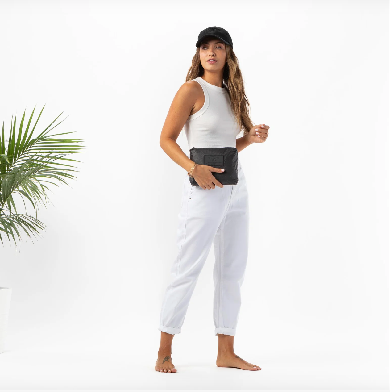 Aloha Monochrome Small Pouch