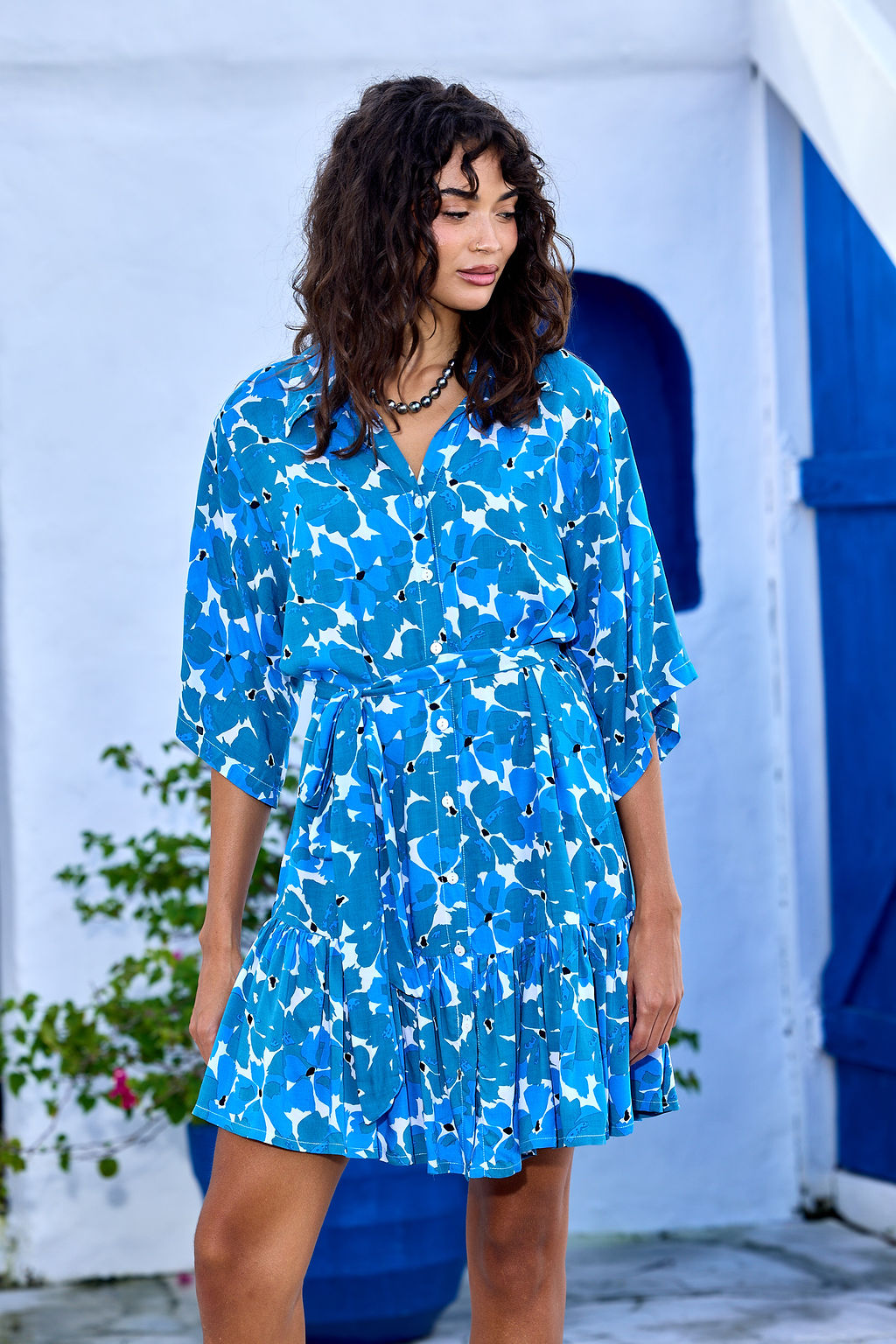Sea Lustre Lark Mini Dress Front