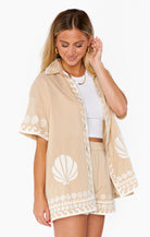 Show Me Your Mumu Parker Button Down | Vagabond Apparel Boutique