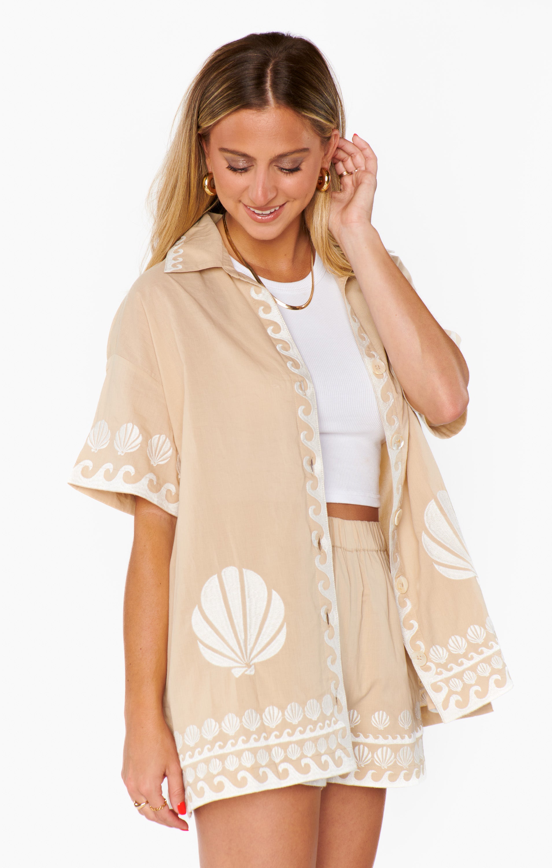 Show Me Your Mumu Parker Button Down | Vagabond Apparel Boutique