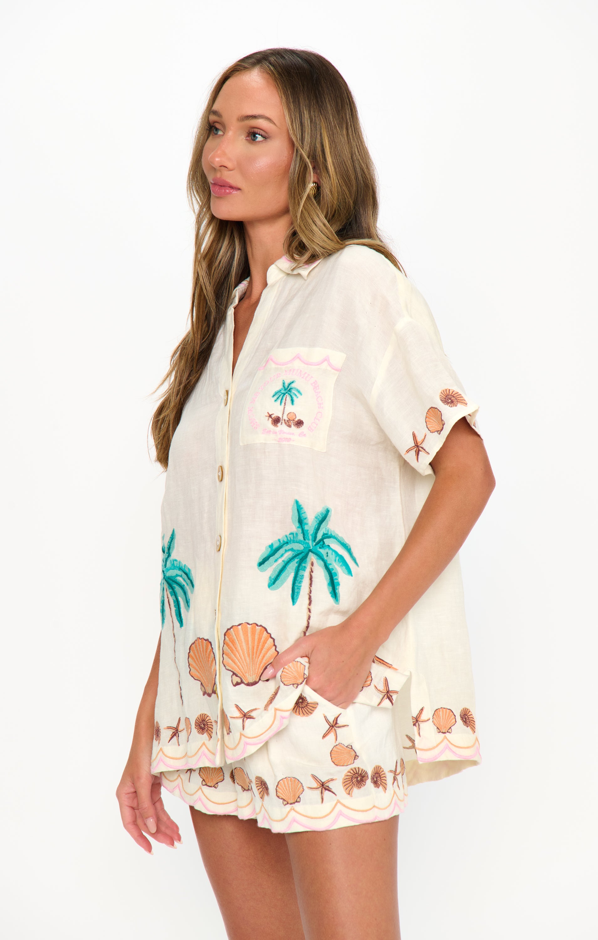 Show Me Your Mumu | Parker Button Down Beachfront | Vagabond | Apparel | Boutique