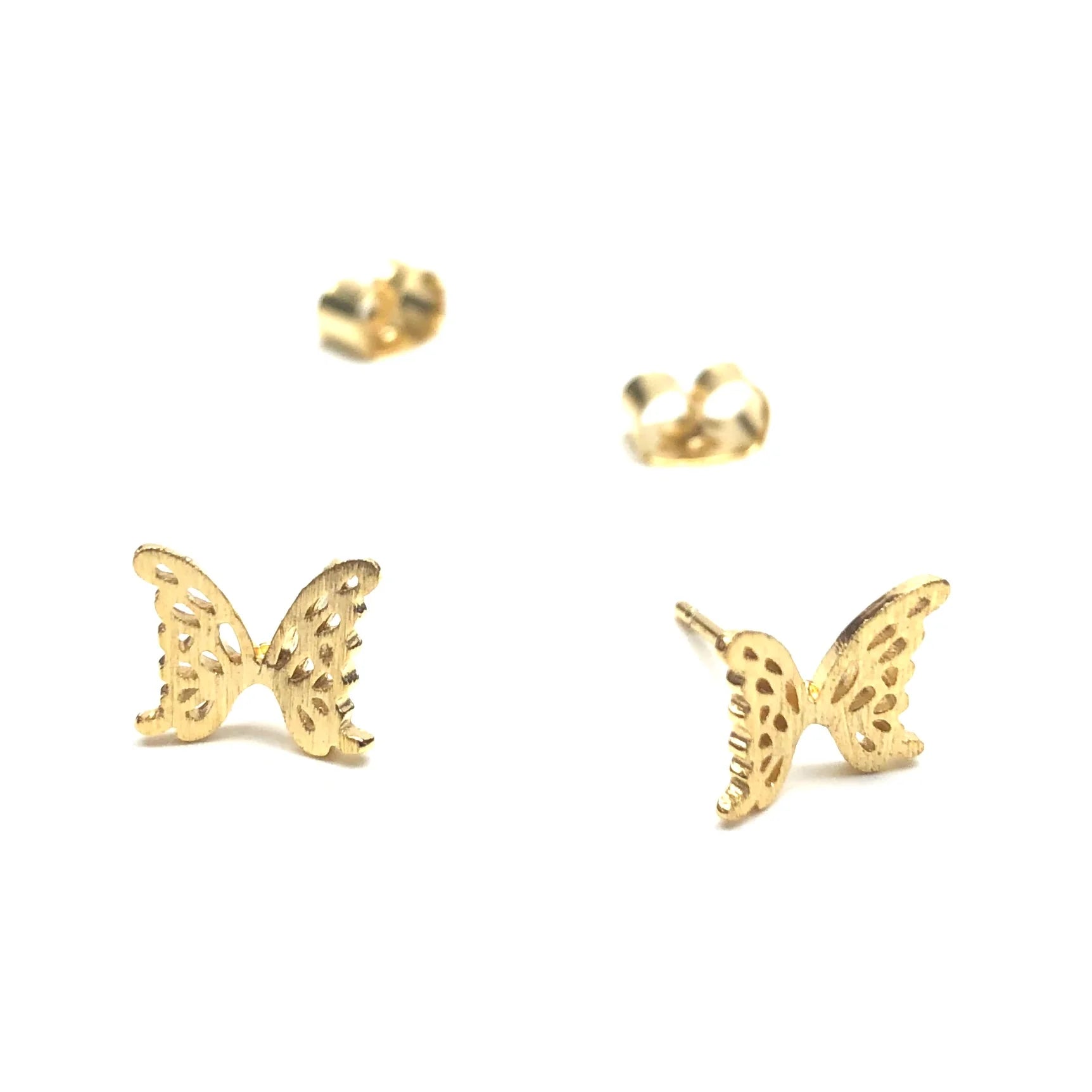 Silver | Girl | Butterfly | Post | Vagabond Apparel | Boutique