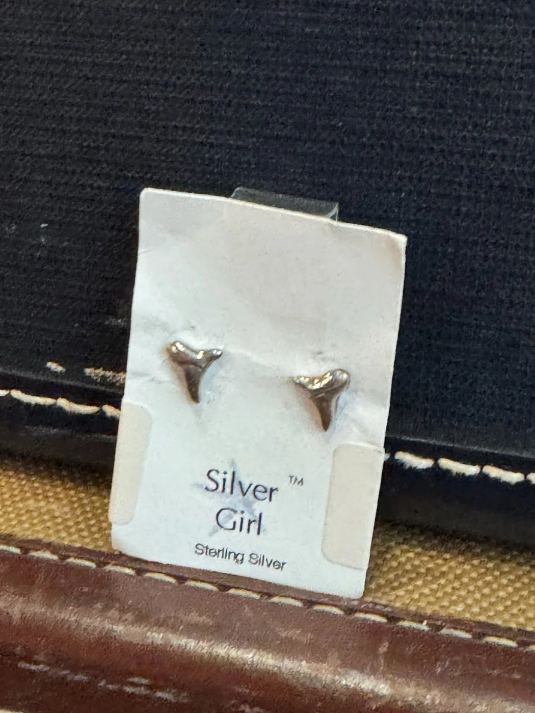 Silver Girl | Shark Tooth Post | Silver | Vagabond | Apparel | Boutique