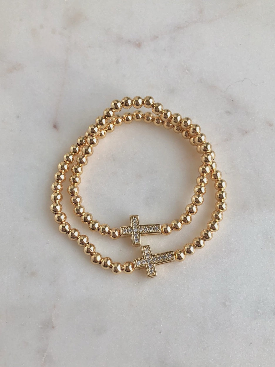 Simply Stated NY | Mother Daughter Cross Bracelets | Vagabond | Apparel | Boutique