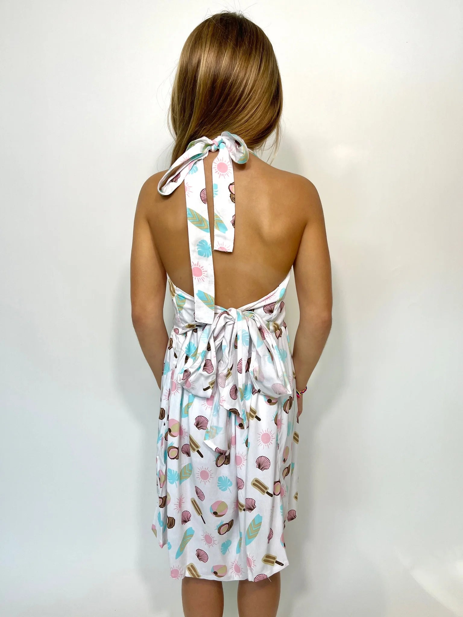 Skemo Kid | Sunset Shore Backless Dress | Back | Vagabond | Apparel | Boutique