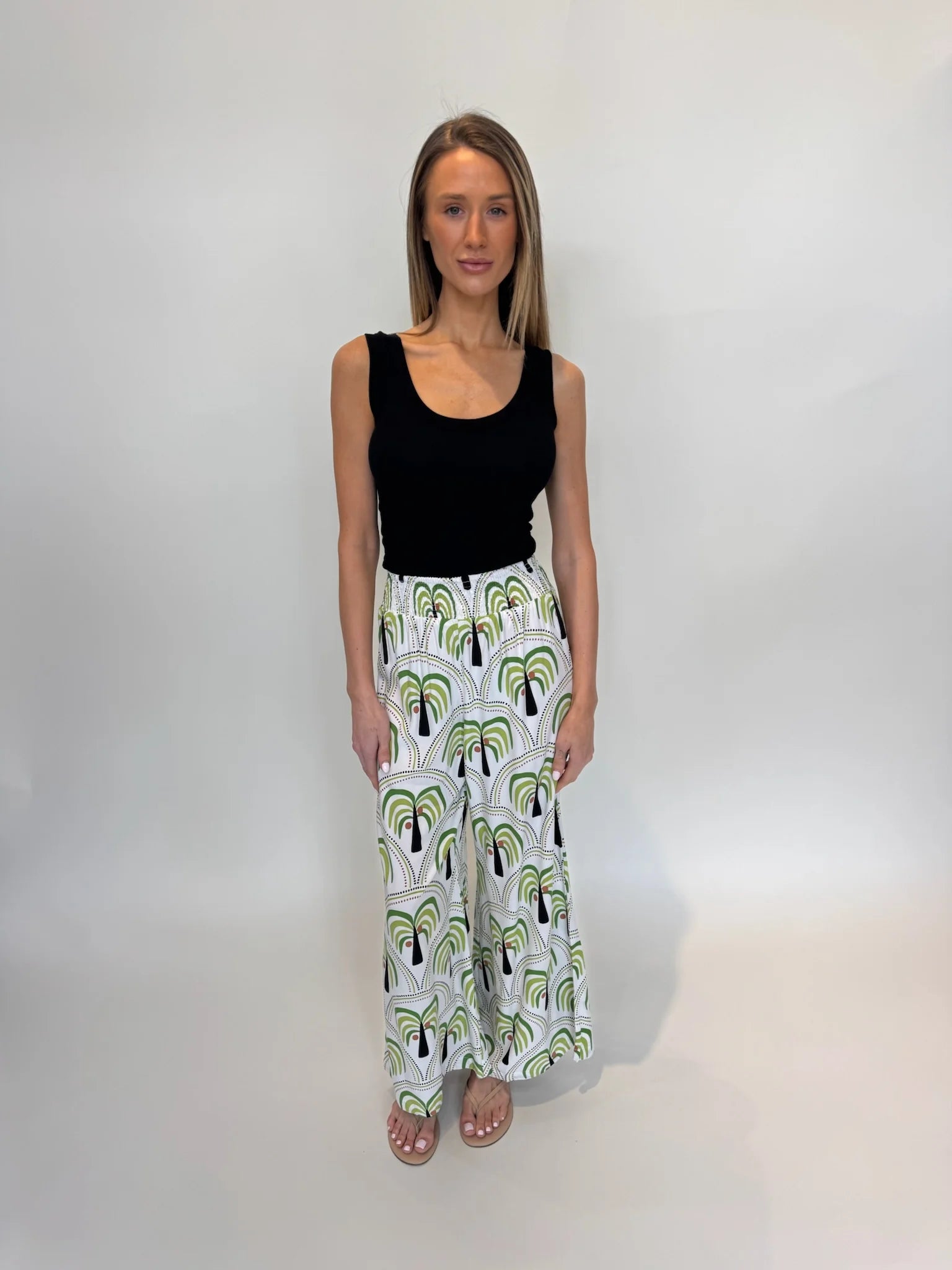 Skemo | Nassau Elastic Waist Pant Sunset Print | Vagabond | Apparel | Boutique