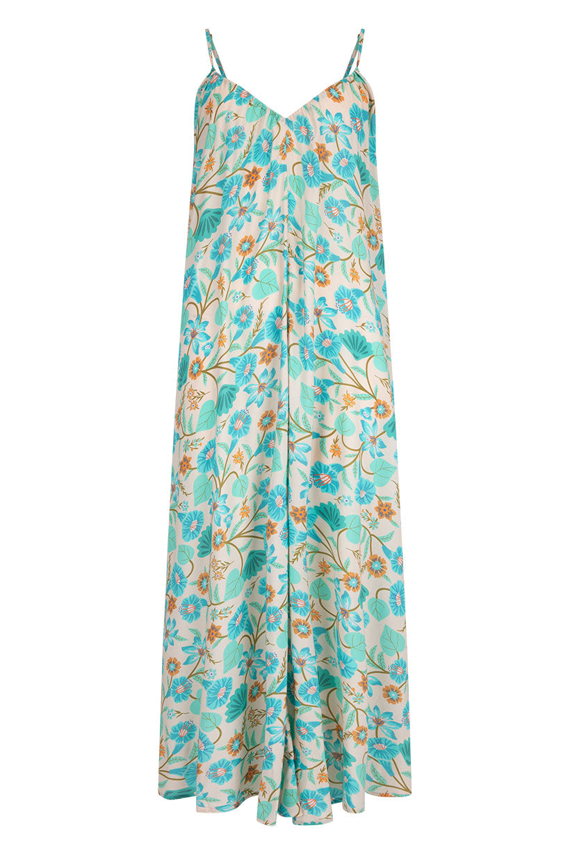 Spell Goldie Strappy Maxi Lagoon | Vagabond Apparel Boutique