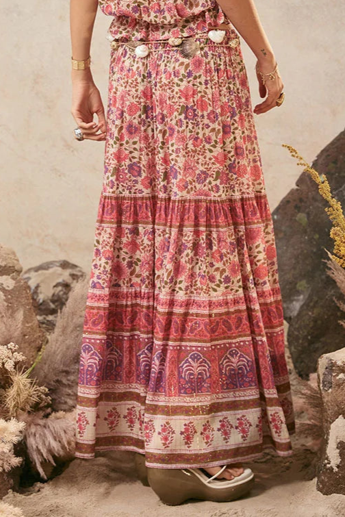 Spell | Elysian | Maxi | Skirt | Back | Petunia | Front | Vagabond | Apparel | Boutique