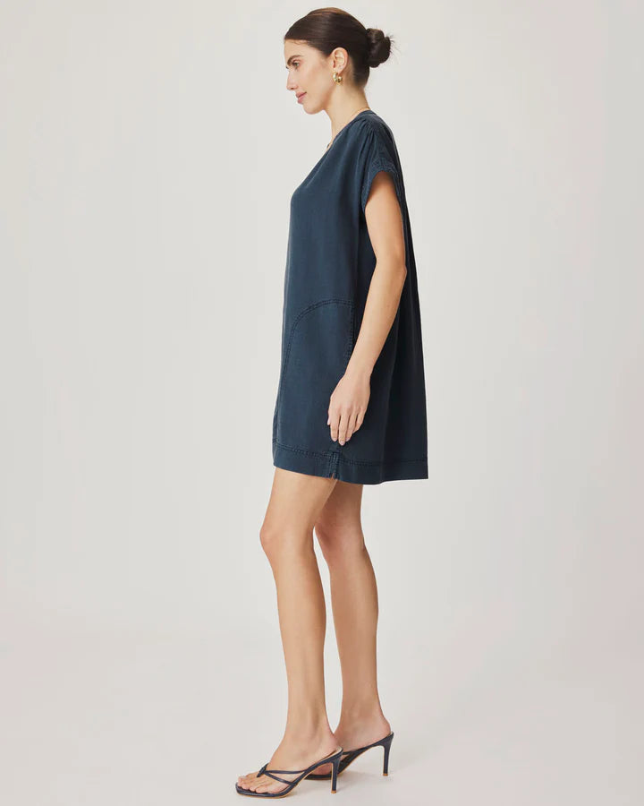 Splendid | Ivy Mini Dress | Indigo | Side | Vagabond | Apparel | Boutique