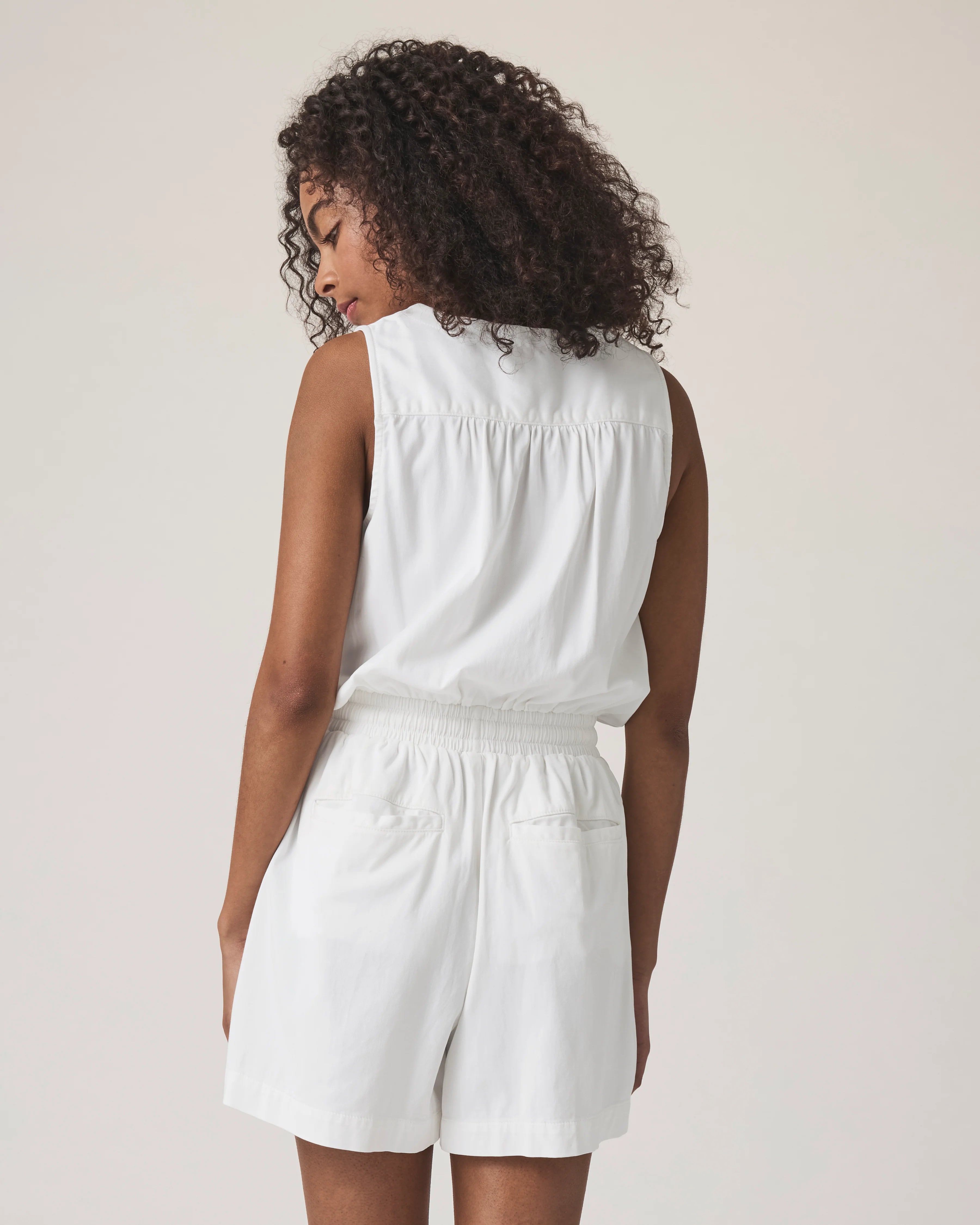 Splendid | Adelina Romper | White | Vagabond | Apparel | Boutique