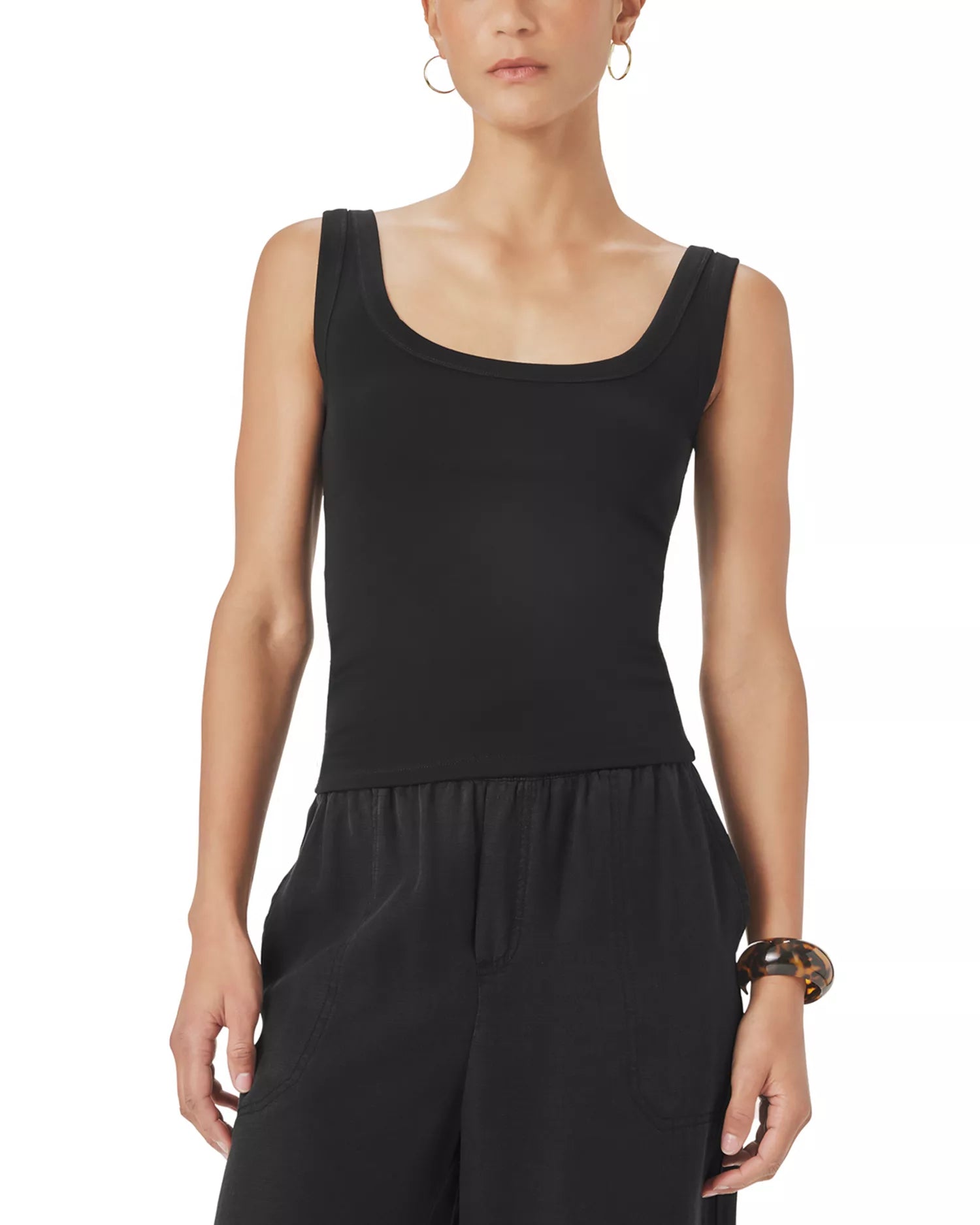 Splendid | Josie Tank | Black | Vagabond | Apparel | Boutique