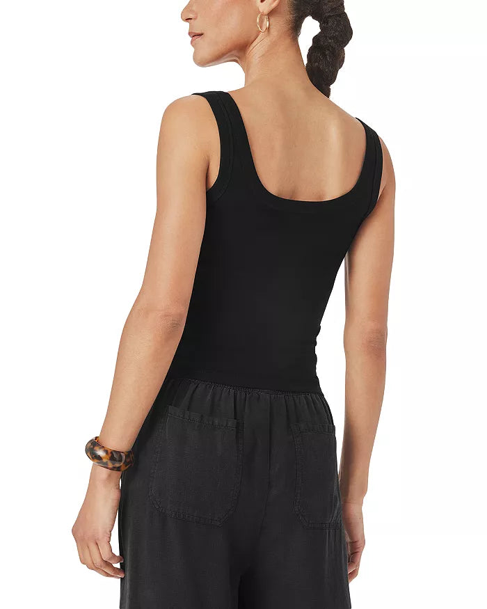 Splendid | Josie Tank | Black | Back | Vagabond | Apparel | Boutique