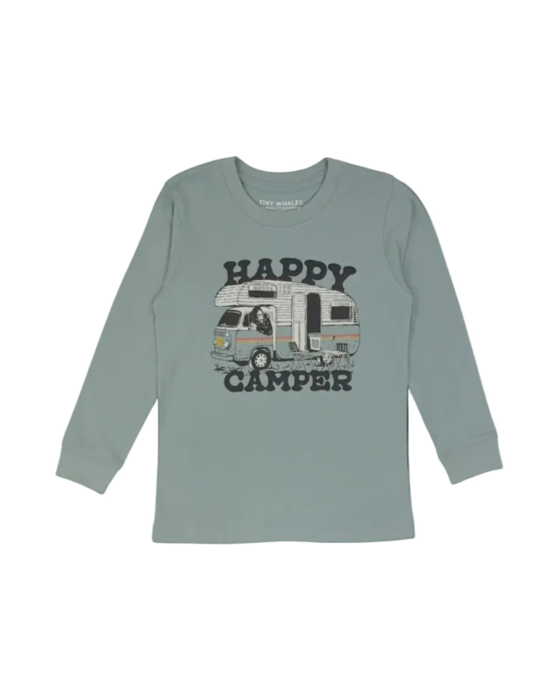 Tiny Whales | Happy Camper Long Sleeve Tee | Vagabond | Apparel | Boutique