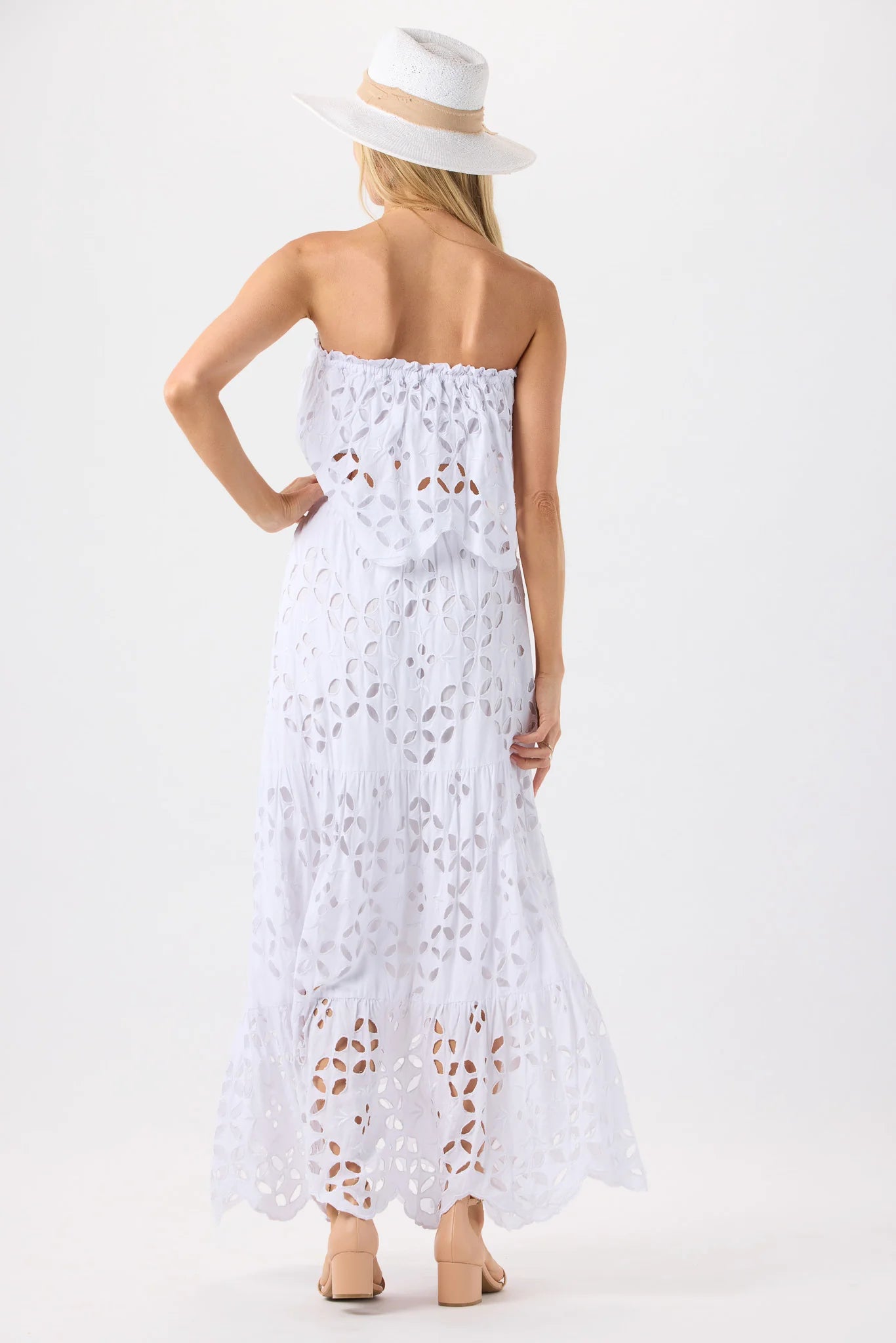 Tiare Hawaii | Bora Bora Skirt | White | Back | Vagabond | Apparel | Boutique