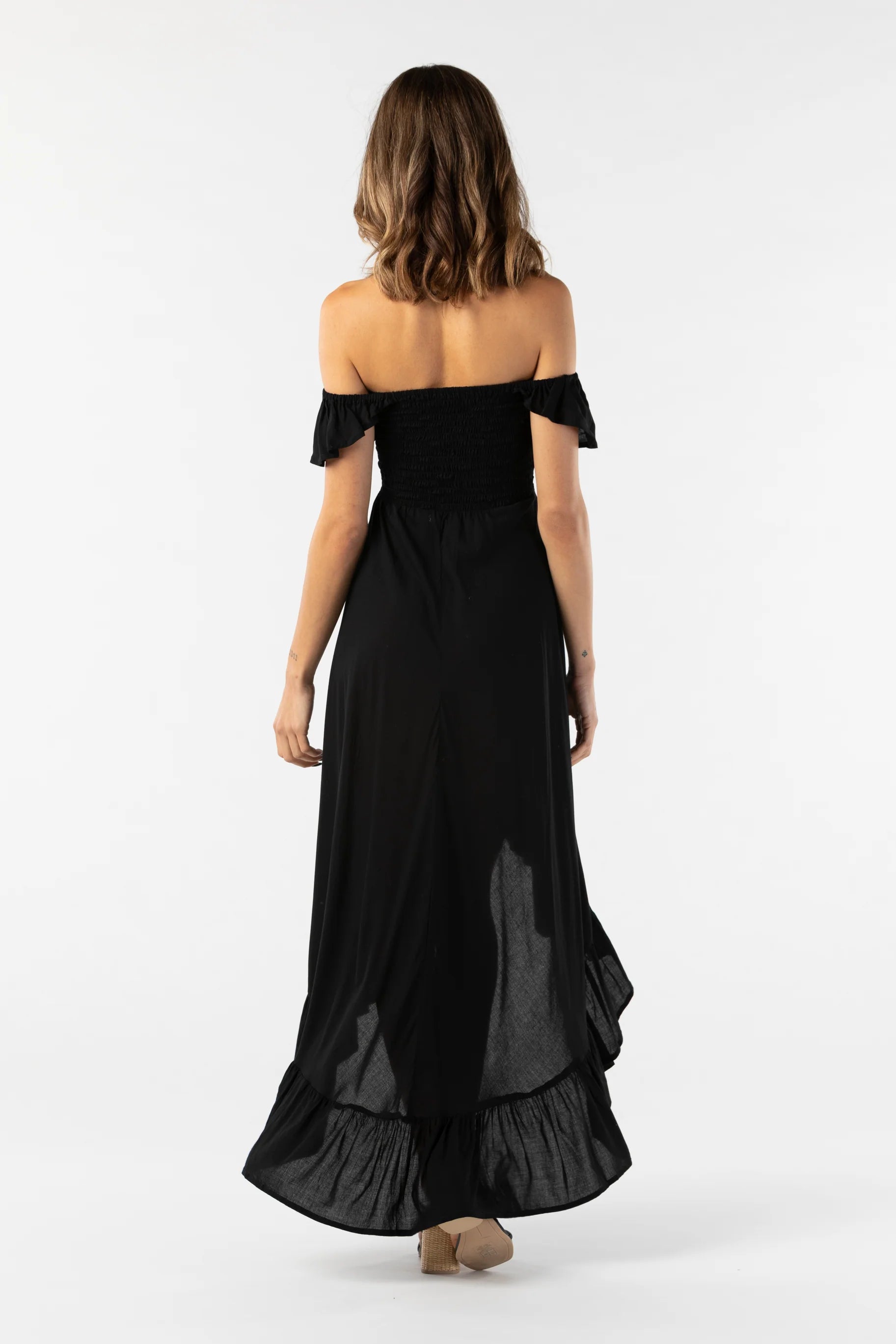 Tiare Hawaii | Brooklyn Maxi Dress | Black | Vagabond | Apparel | Boutique