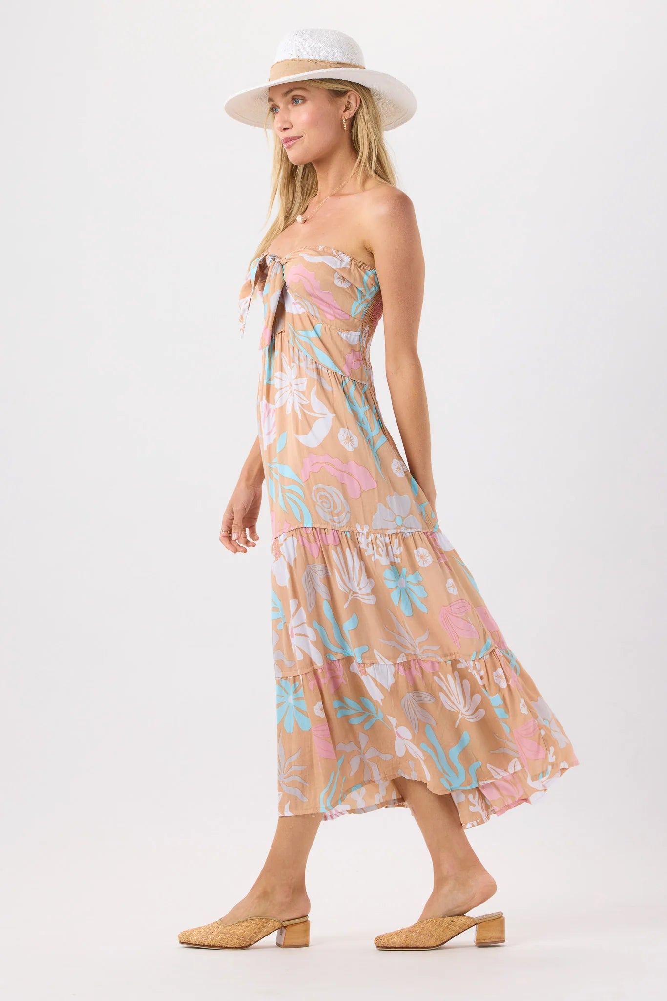 Tiare Hawaii | Lei Maxi Dress | Side | Vagabond | Apparel | Boutique