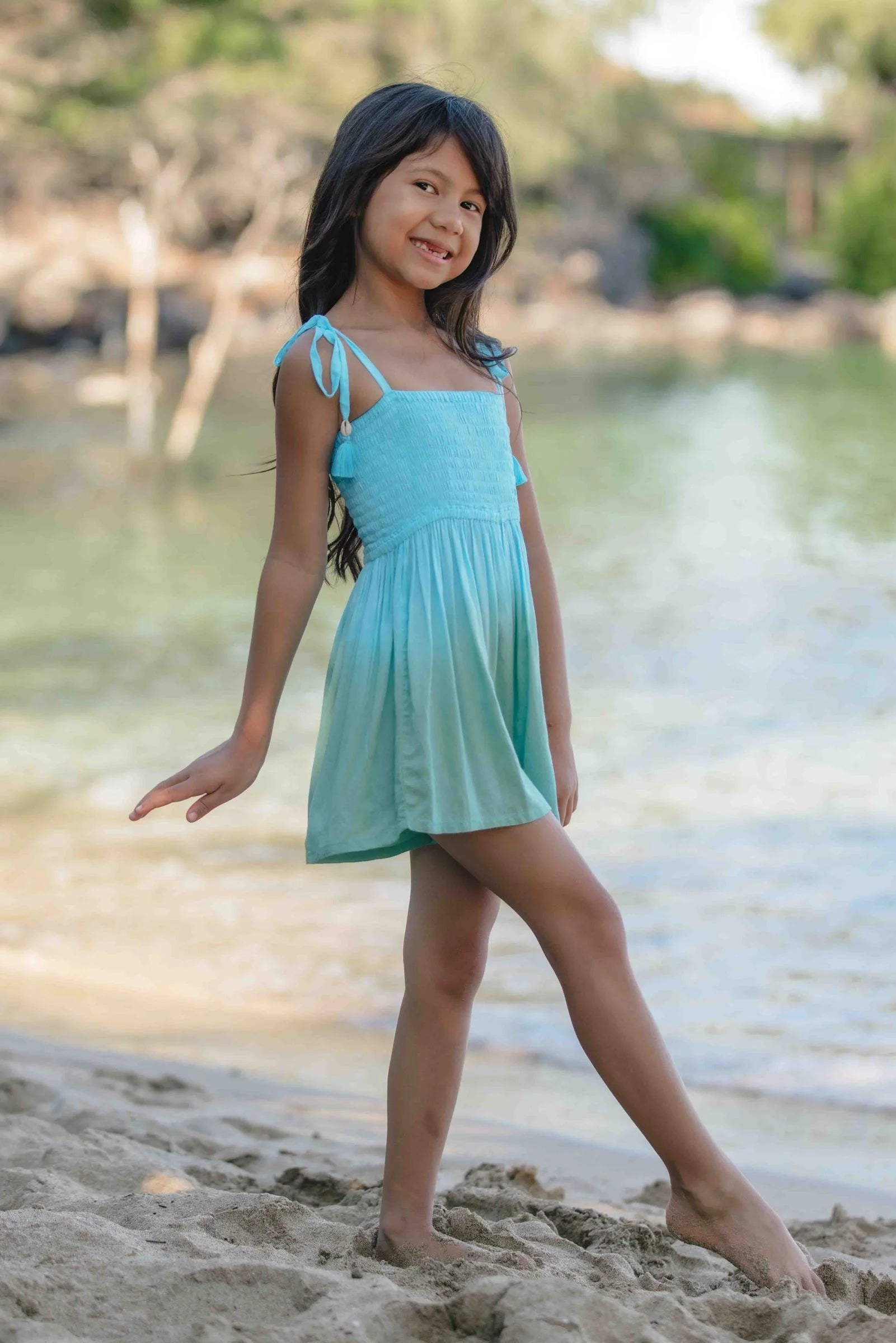 Tiare Hawaii | Kid Tiki Romper | Side | Vagabond | Apparel | Boutique