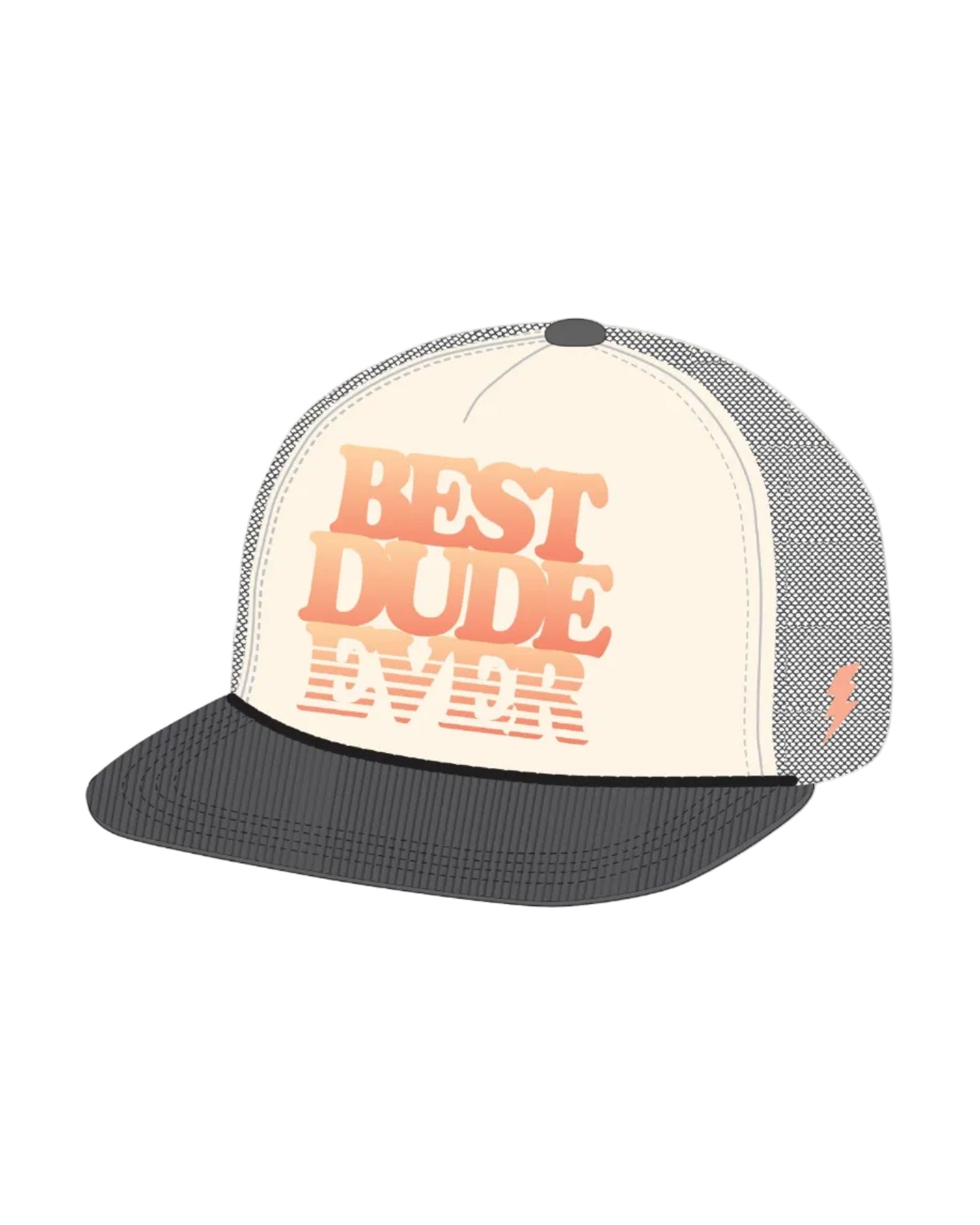 Tiny Whales | Best Dude Ever Foam Trucker Hat | Vagabond | Apparel | Boutique