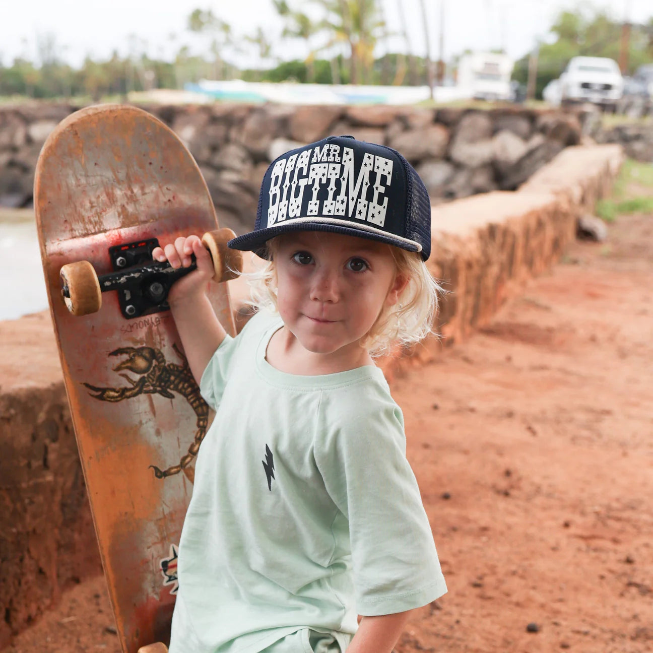Tiny Whales | Mr. Big Time Foam Trucker Hat | Vagabond | Apparel | Boutique