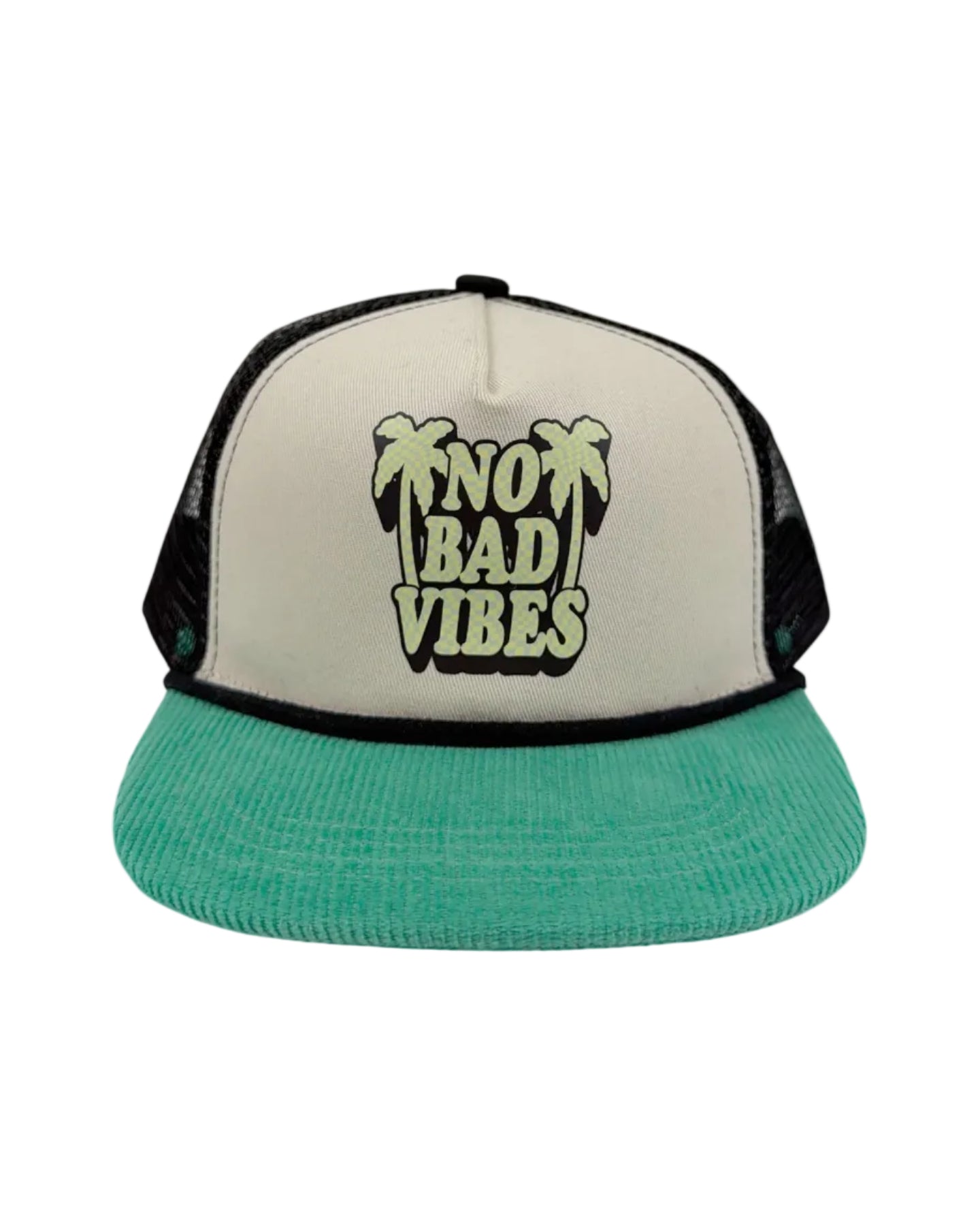 Tiny Whales | No Bad Vibes Foam Trucker Hat | Vagabond | Apparel | Boutique