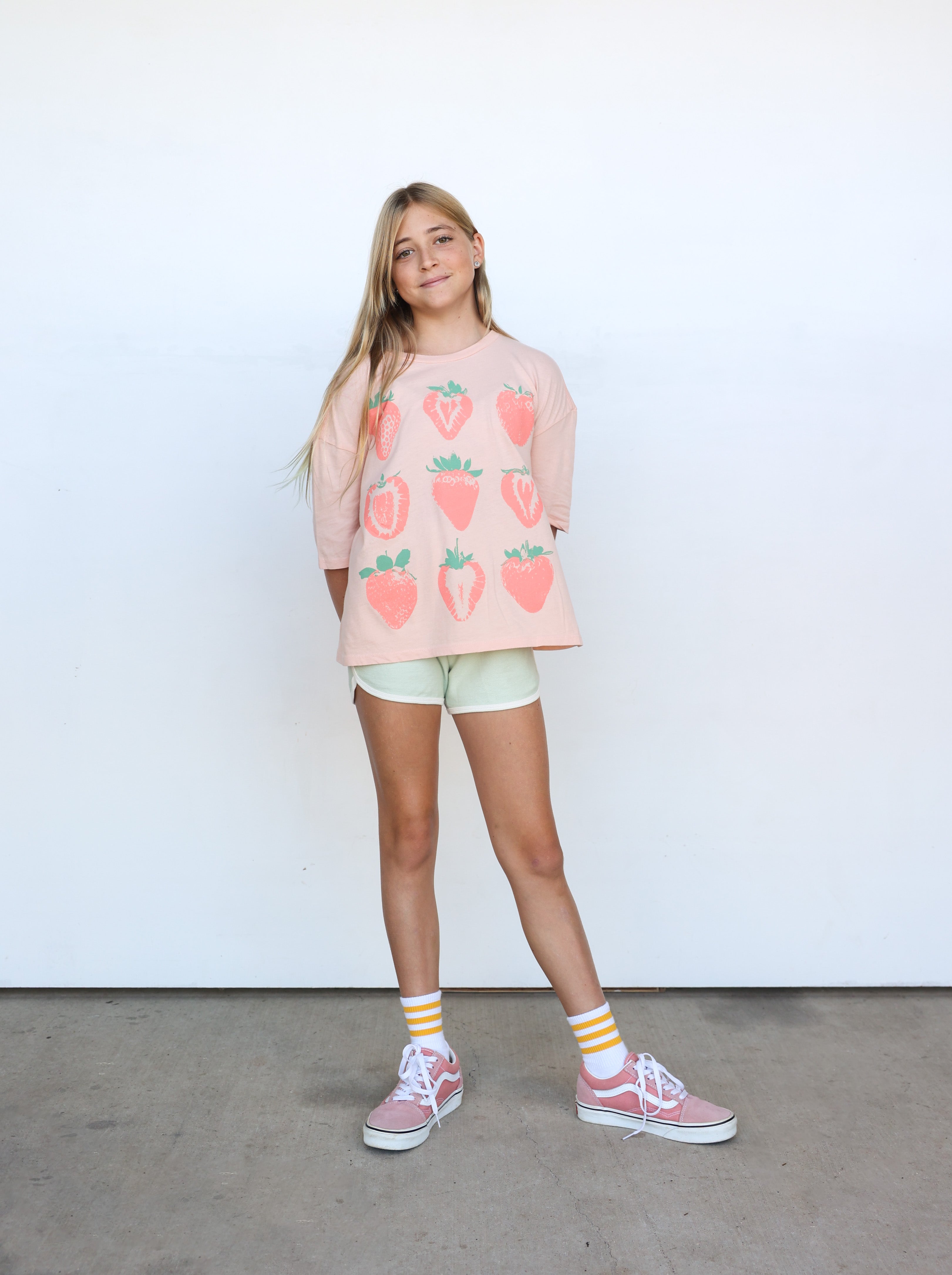 Tiny Whales | Strawberry Fields Super Tee | Vagabond | Apparel | Boutique