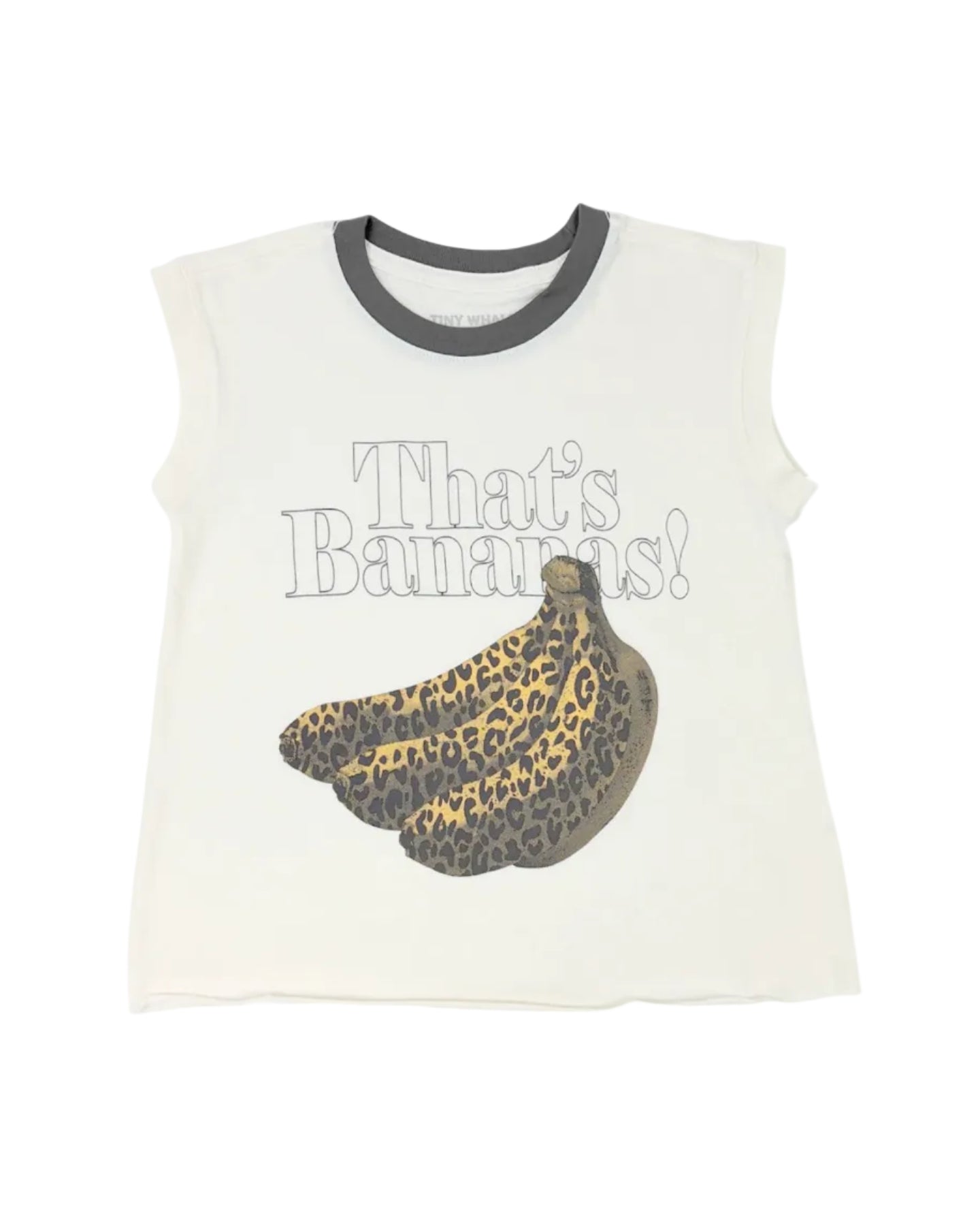 Tiny Whales | Thats Bananas Girls Muscle Tee | Vagabond | Apparel | Boutique
