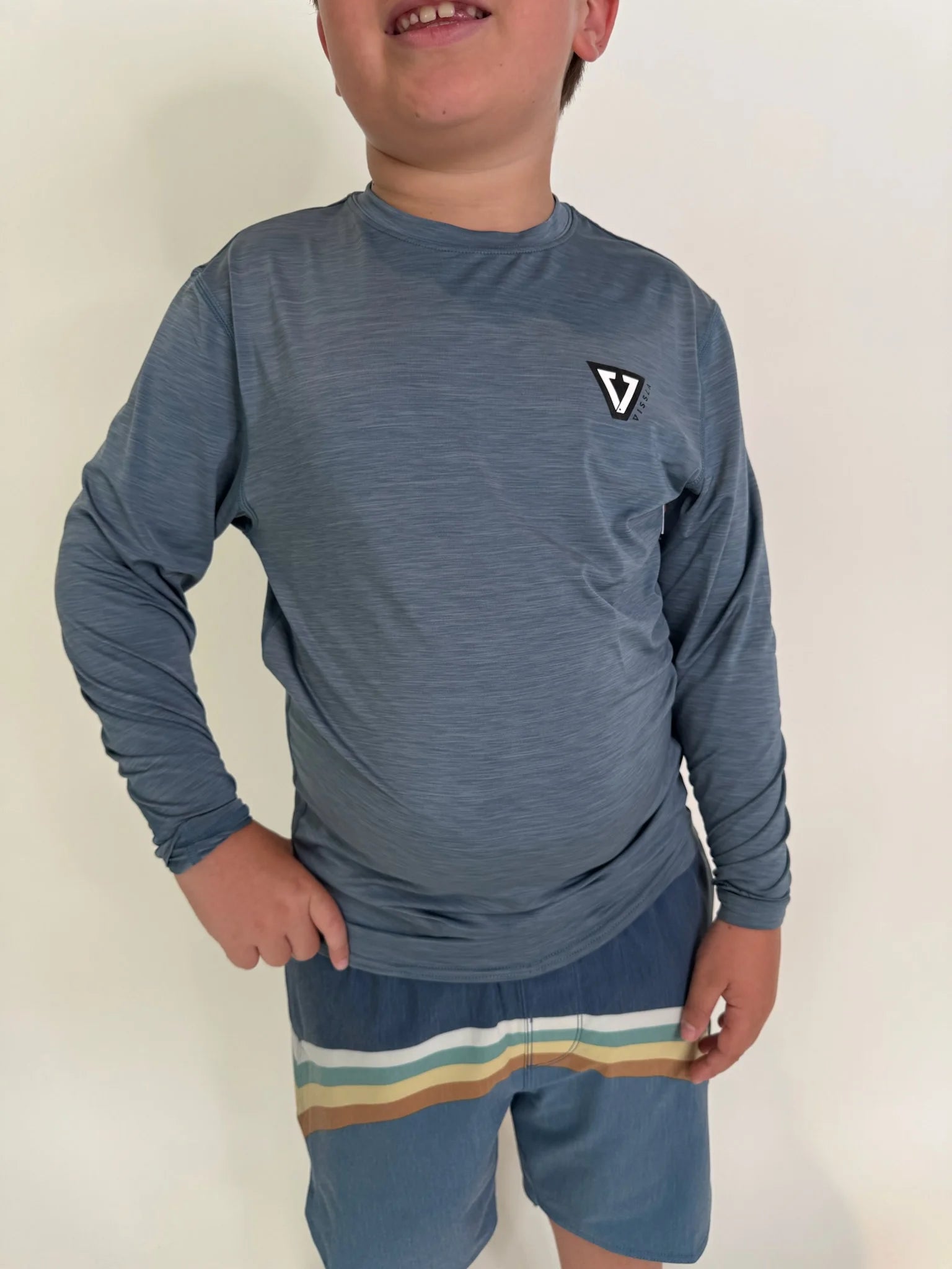 Vissla | Boy | Twisted | Sun | Shirt | Slate | Vagabond | Apparel | Boutique