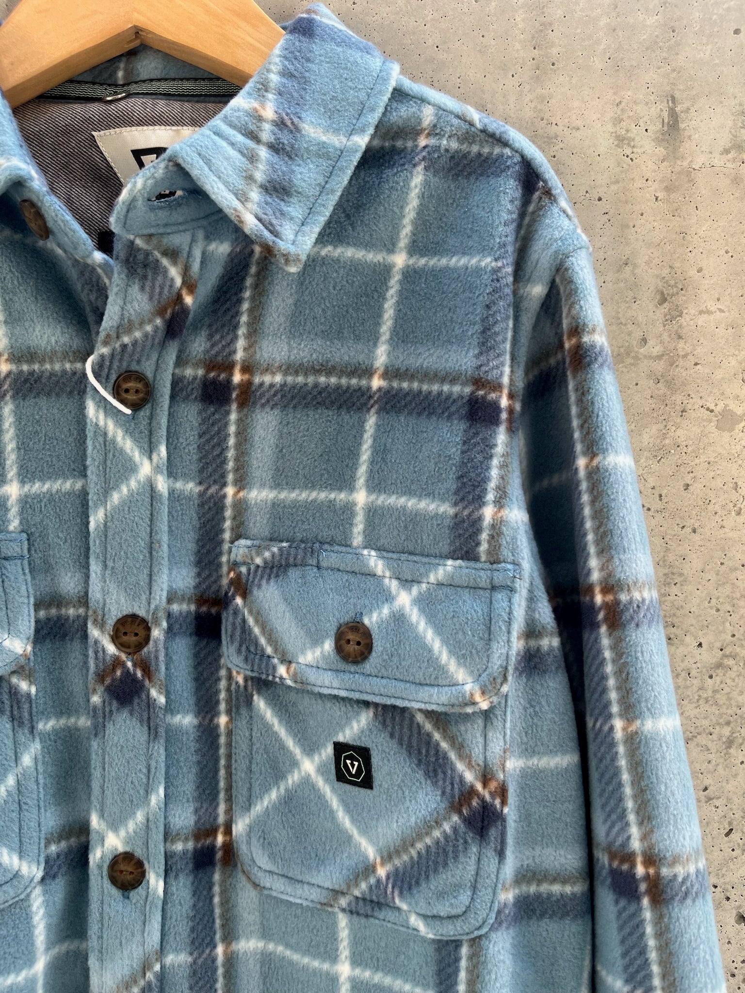 Vissla Boy Eco-zy Long Sleeve Polar Flannel | Vagabond Apparel Boutique